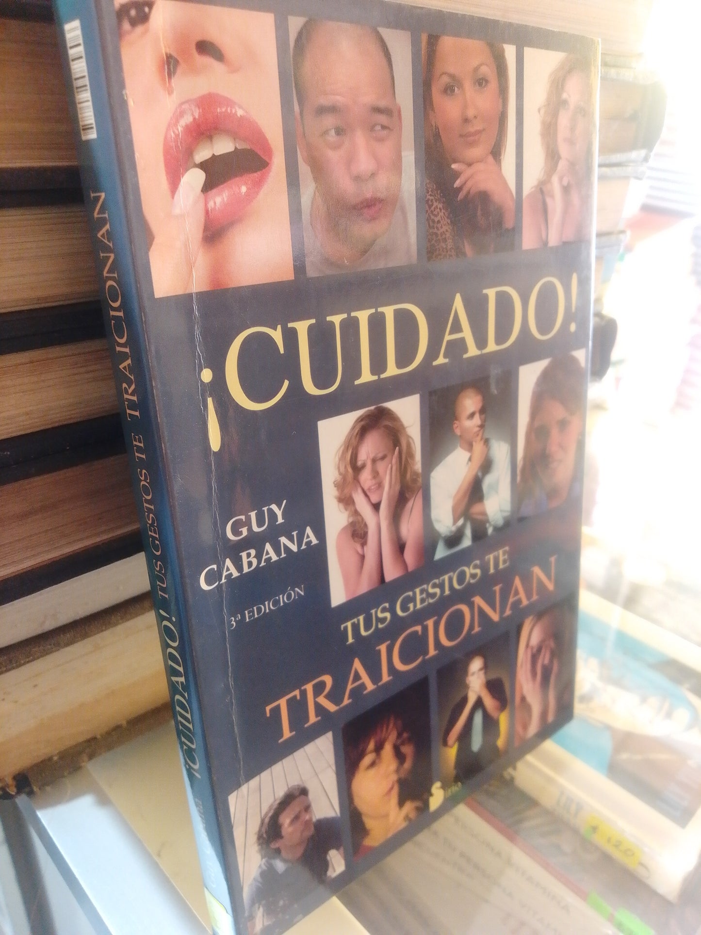 ¡CUIDADO! TUS GESTOS TE TRAICIONAN DE  GUY CABANA USADO PSICOLOGIA JUAREZ 507