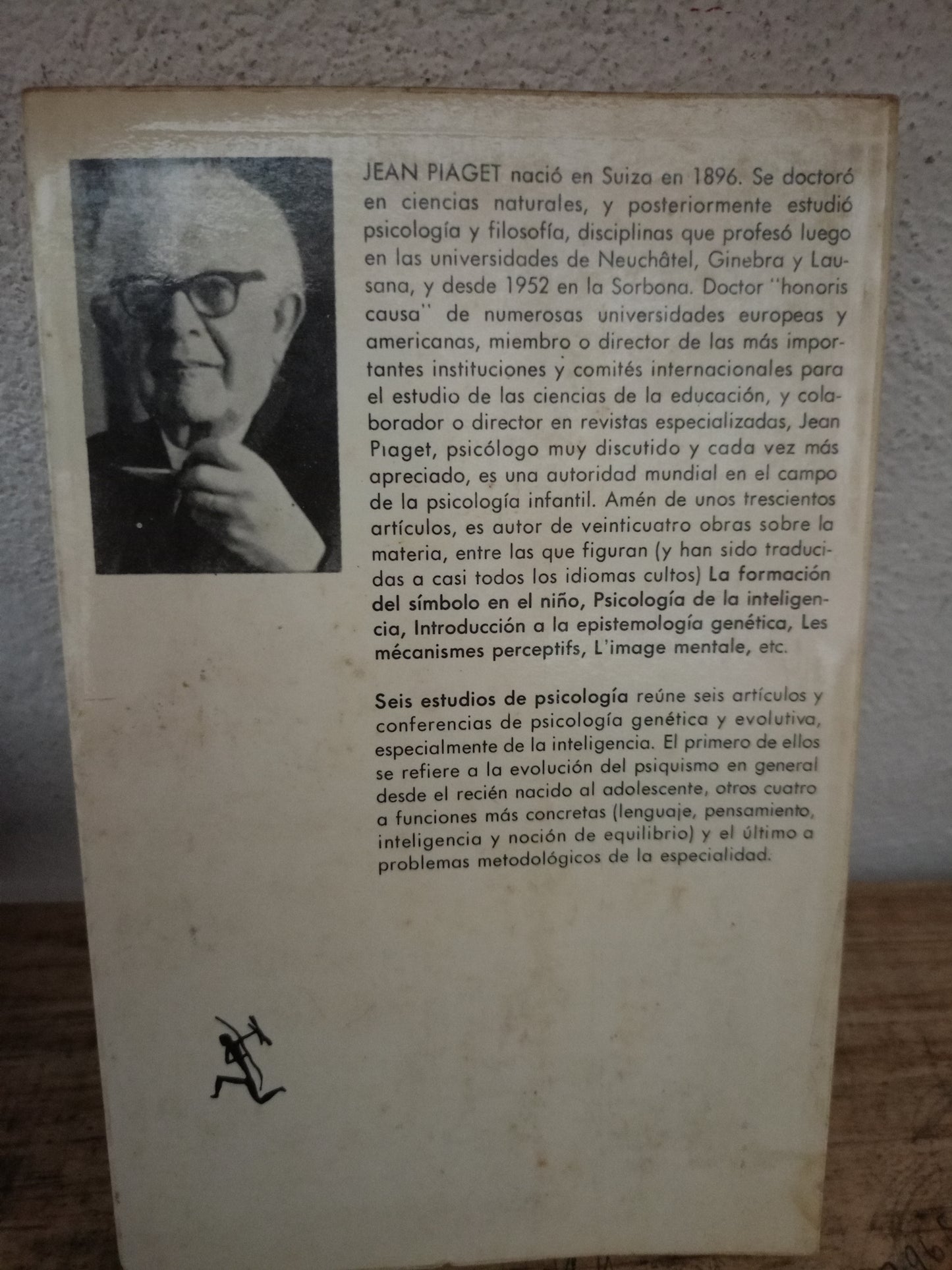 SEIS ESTUDIOS DE PSICOLOGÍA JEAN PIAGET USADO PSICOLOGÍA LITERARIO 305