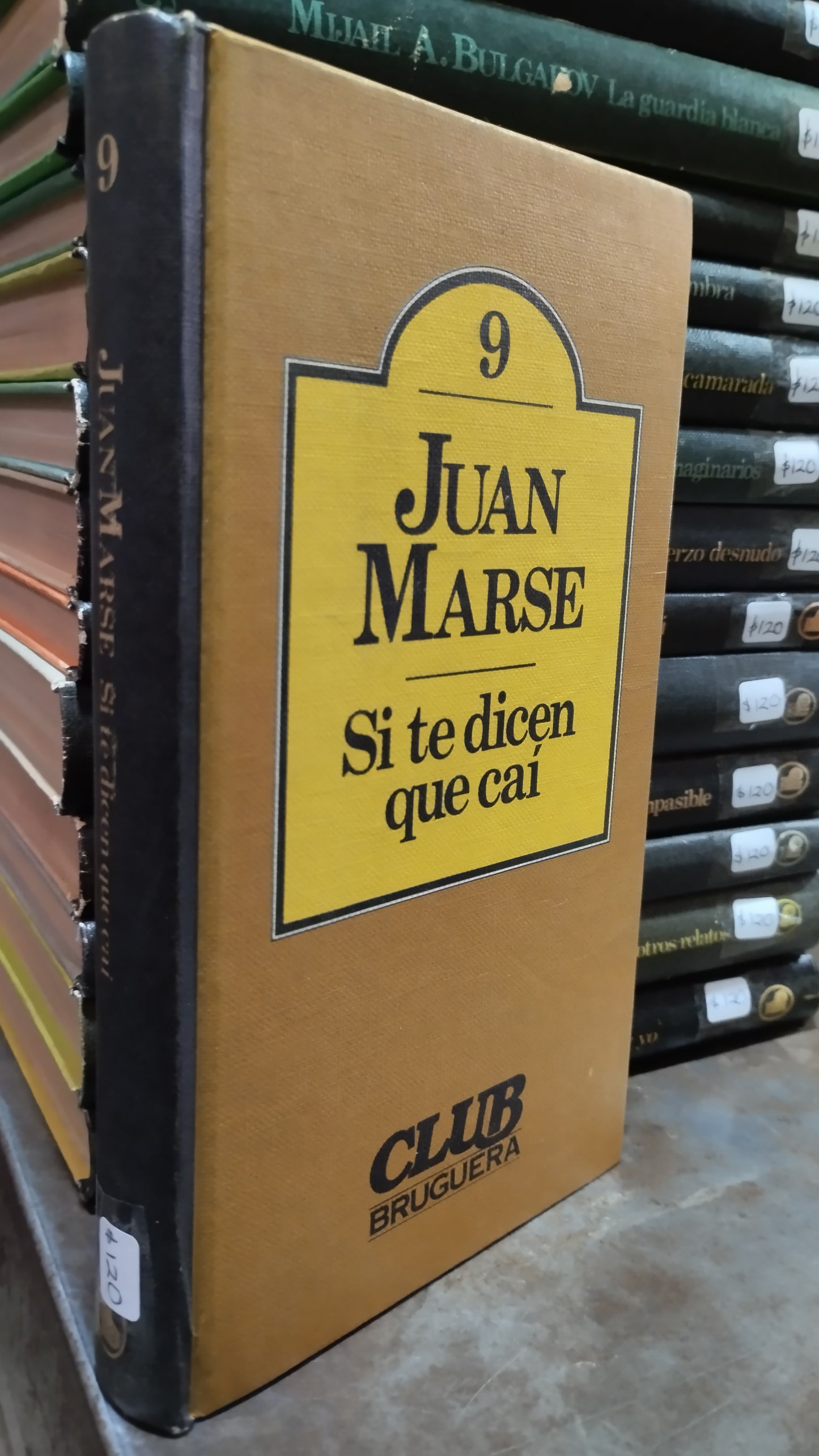 SI TE DICEN QUE CAI POR JUAN MARSE LIBRO USADO NOVELAS ALDAMA