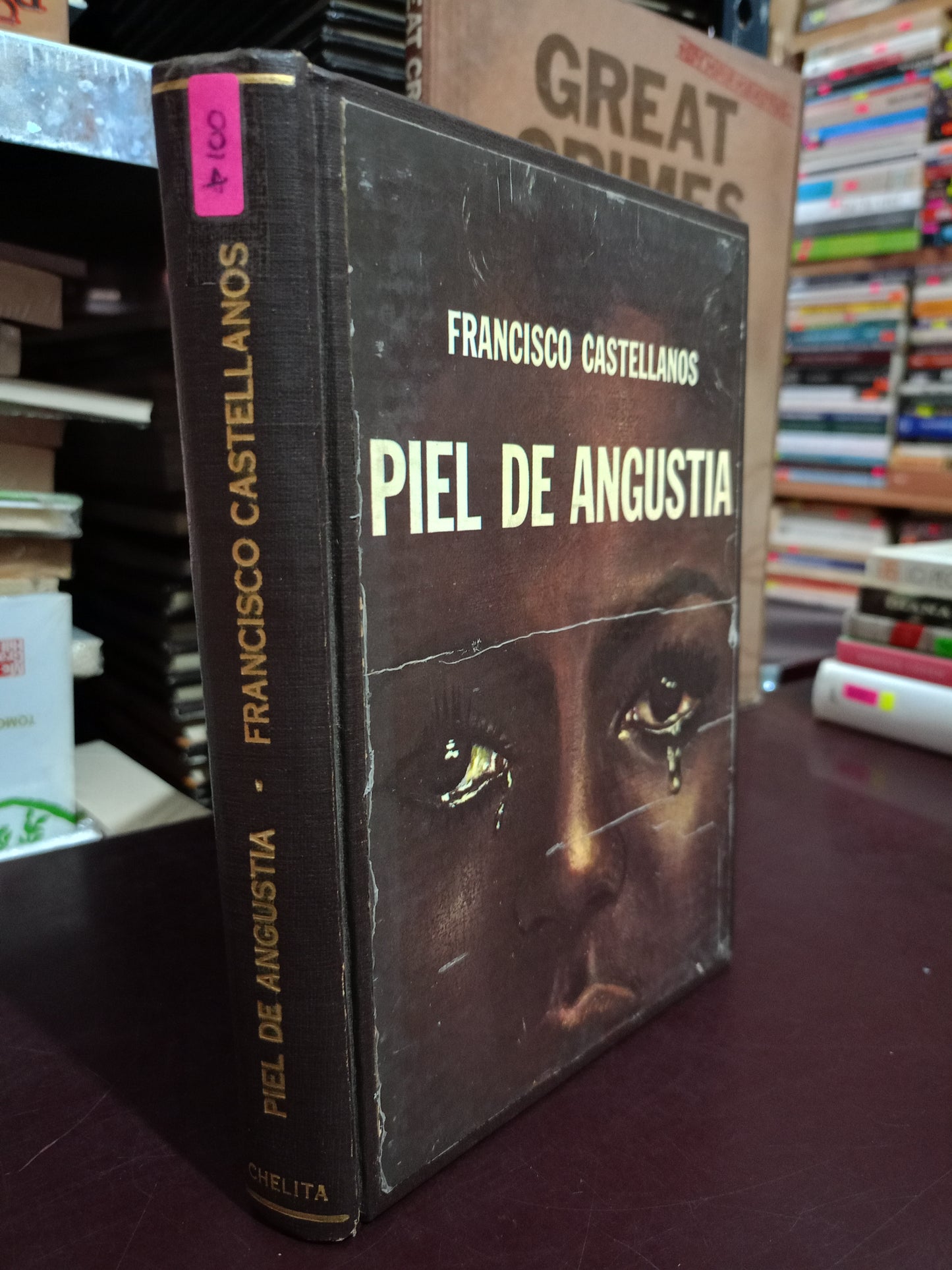 PIEL DE ANGUSTIA POR FRANCISCO CASTELLANOS USADO NOVELA LITERARIO 305
