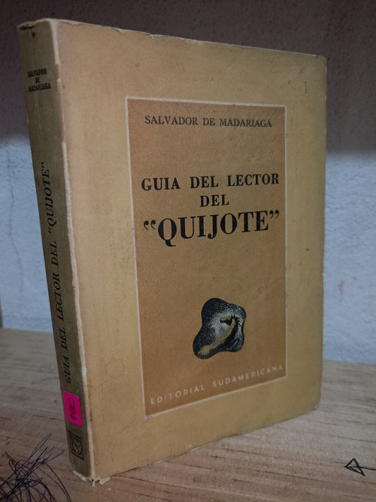 GUIA DEL LECTOR DEL QUIJOTE POR SALVADOR DE MADARIAGA USADO NOVELA LITERARIO 305