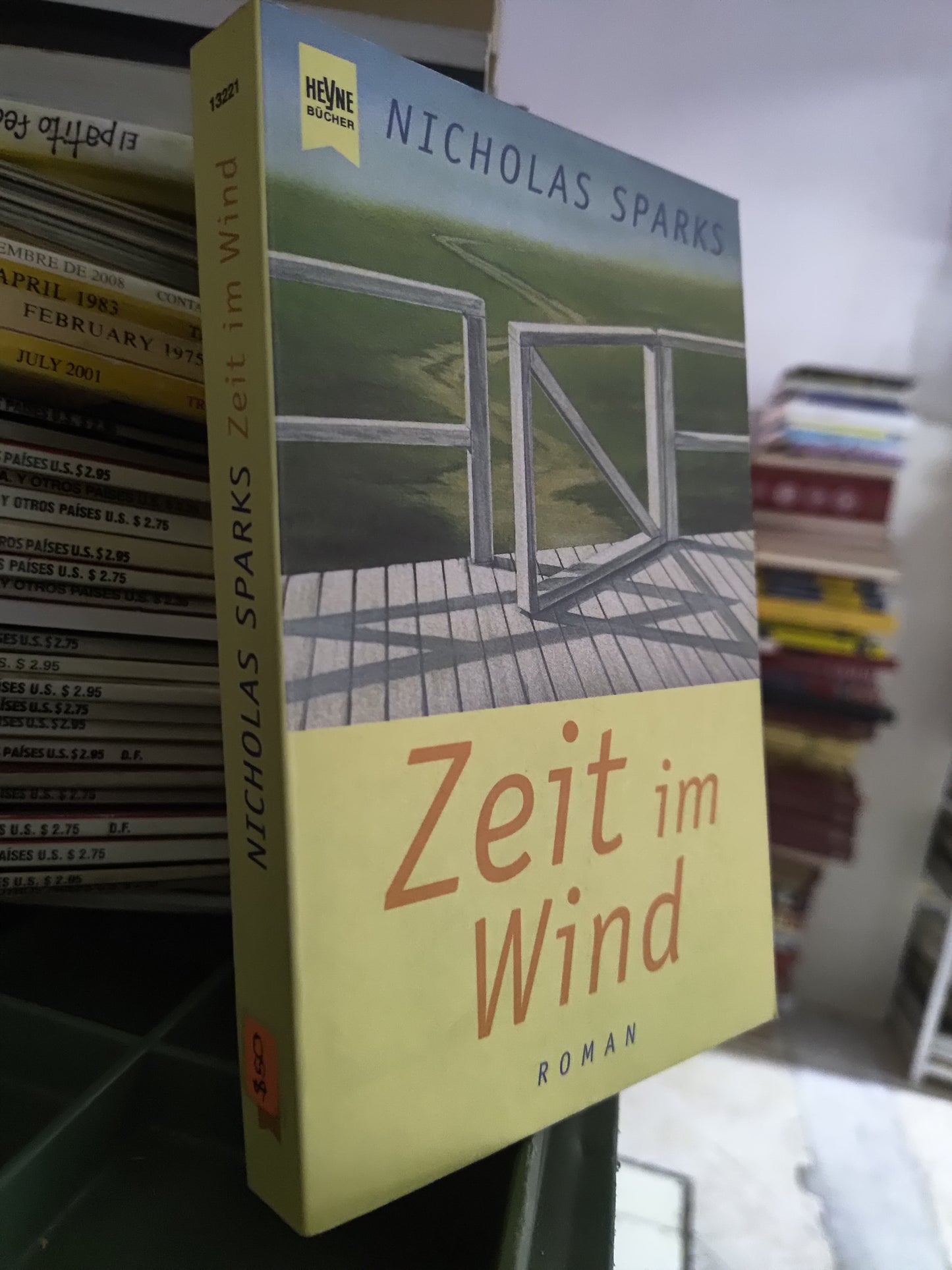 ZEIT IM WIND POR NICHOLAS SPARKS USADO IDIOMAS JUAREZ 515