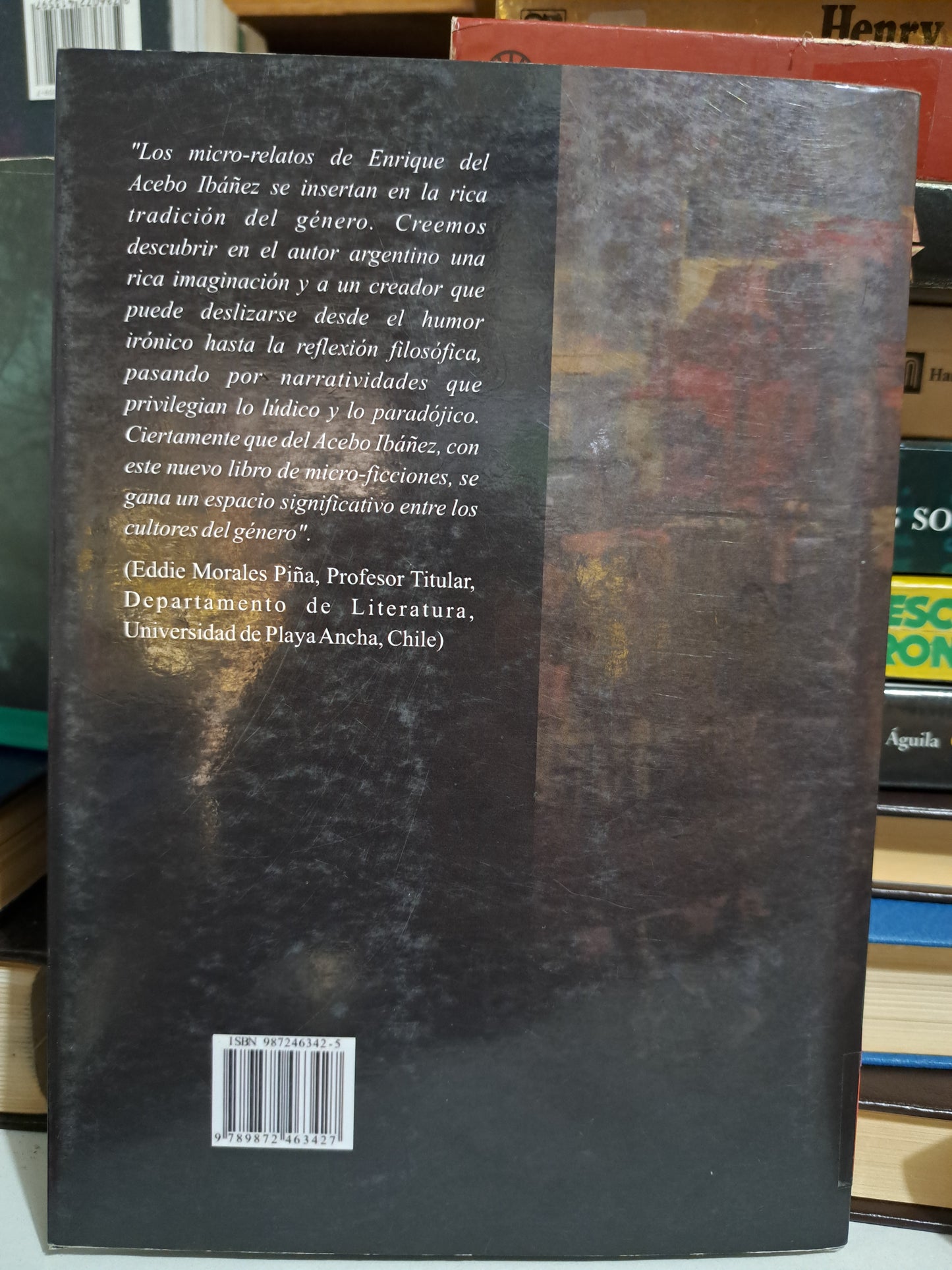 BREVIARIO (MICRO-CUENTOS) ENRIQUE DEL ACEBO IBÁÑEZ USADO NOVELA JUÁREZ