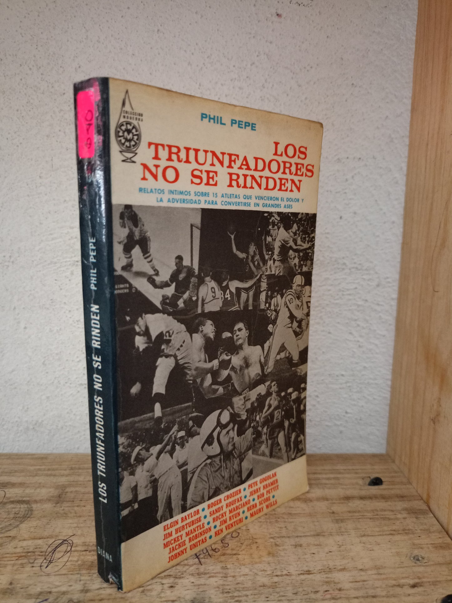 LOS TRIUNFADORES NO SE RINDEN POR PHIL PEPE USADO NOVELA LITERARIO 305