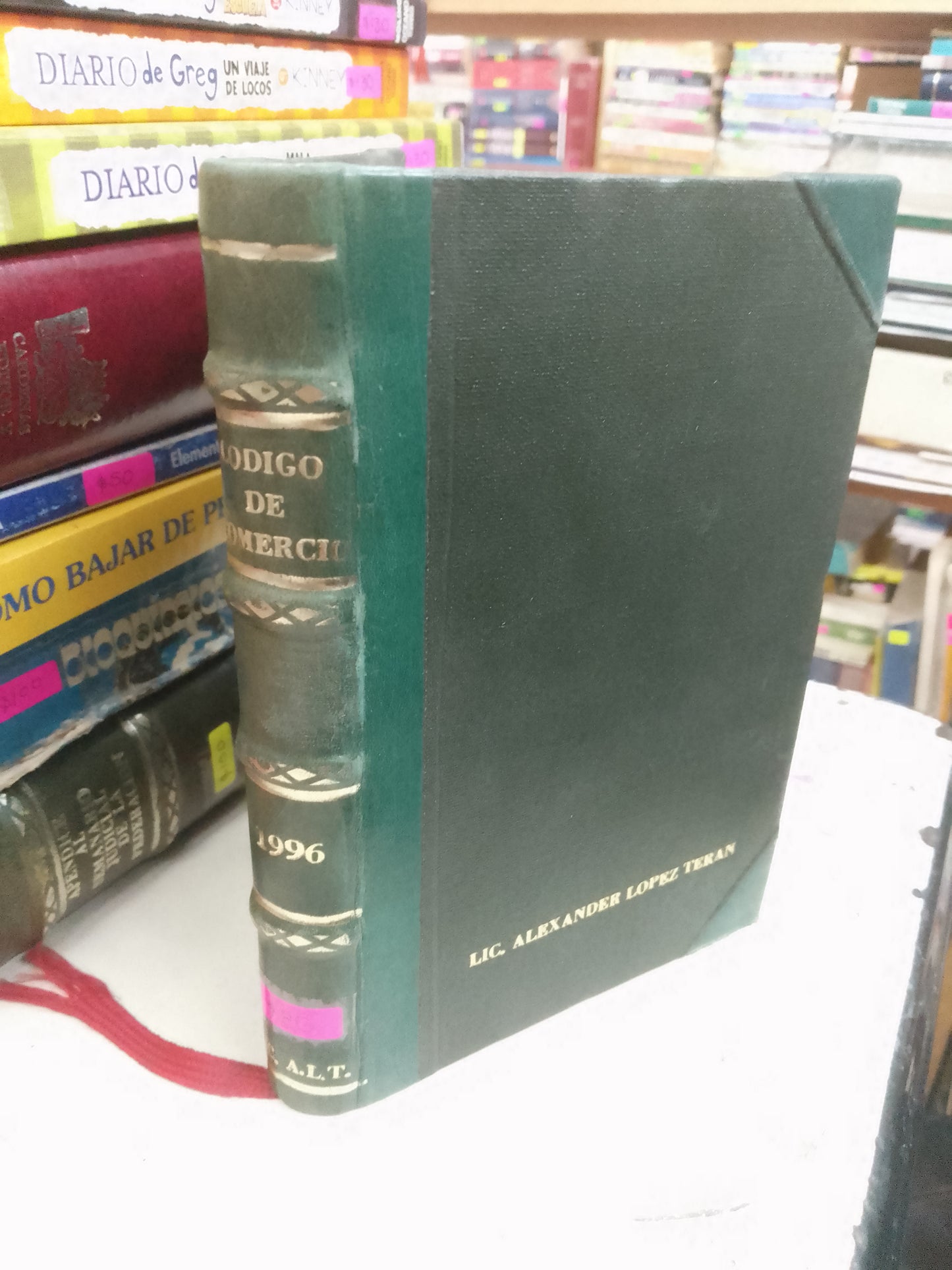 CÓDIGO DE COMERCIO 1996 USADO DERECHO LITERARIO 207