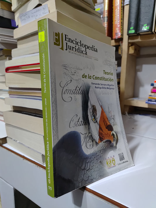 ENCICLOPEDIA JURIDICA TEORIA DE LA CONSTITUCION POR FERNANDO SERRANO MIGALLON USADO DERECHO JUAREZ 507