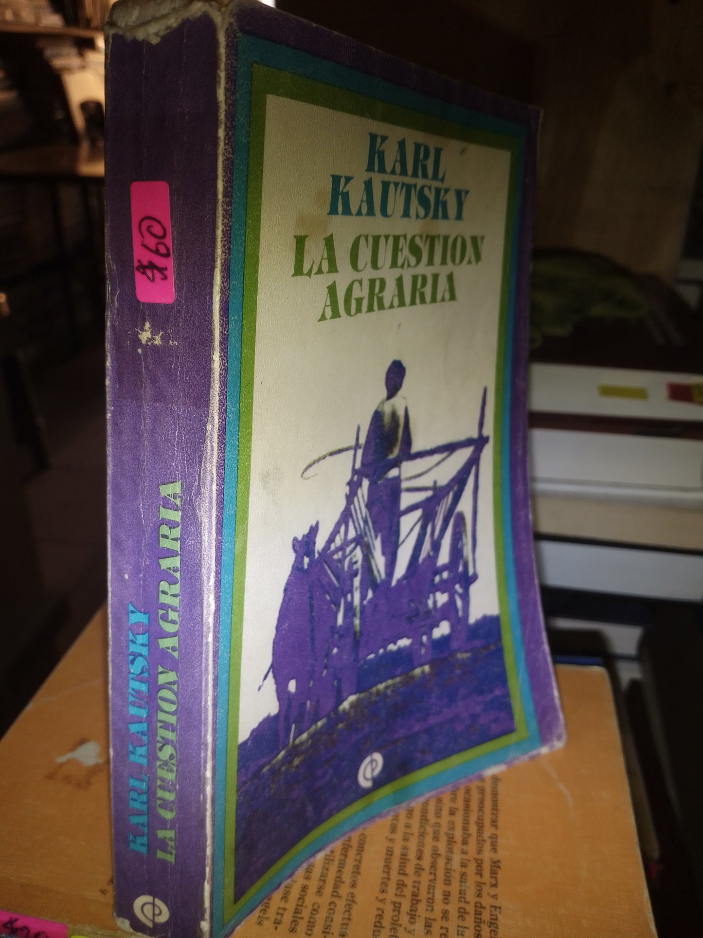 LA CUESTIÓN AGRARIA POR KARL KAUTSKY USADO SOCIOLOGÍA LITERARIO 207