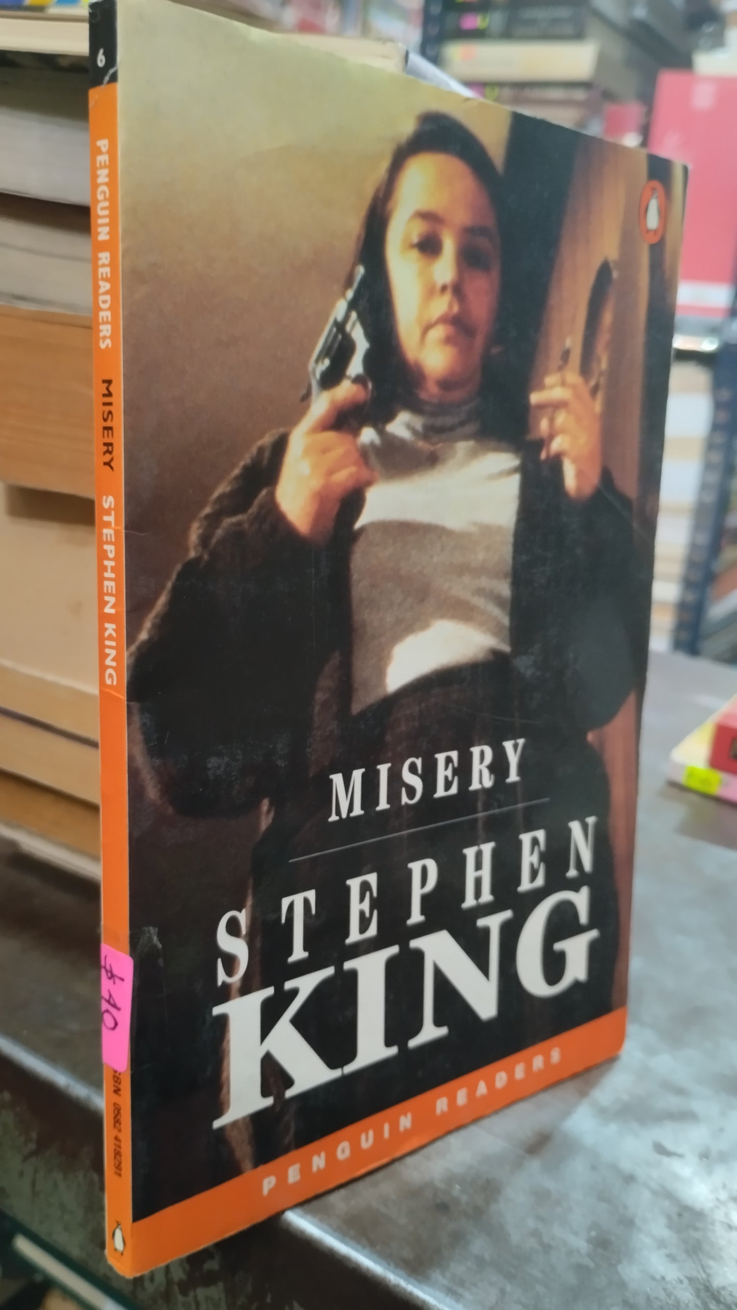 MISERY POR STEPHEN KING LIBRO USADO IDIOMAS ALDAMA