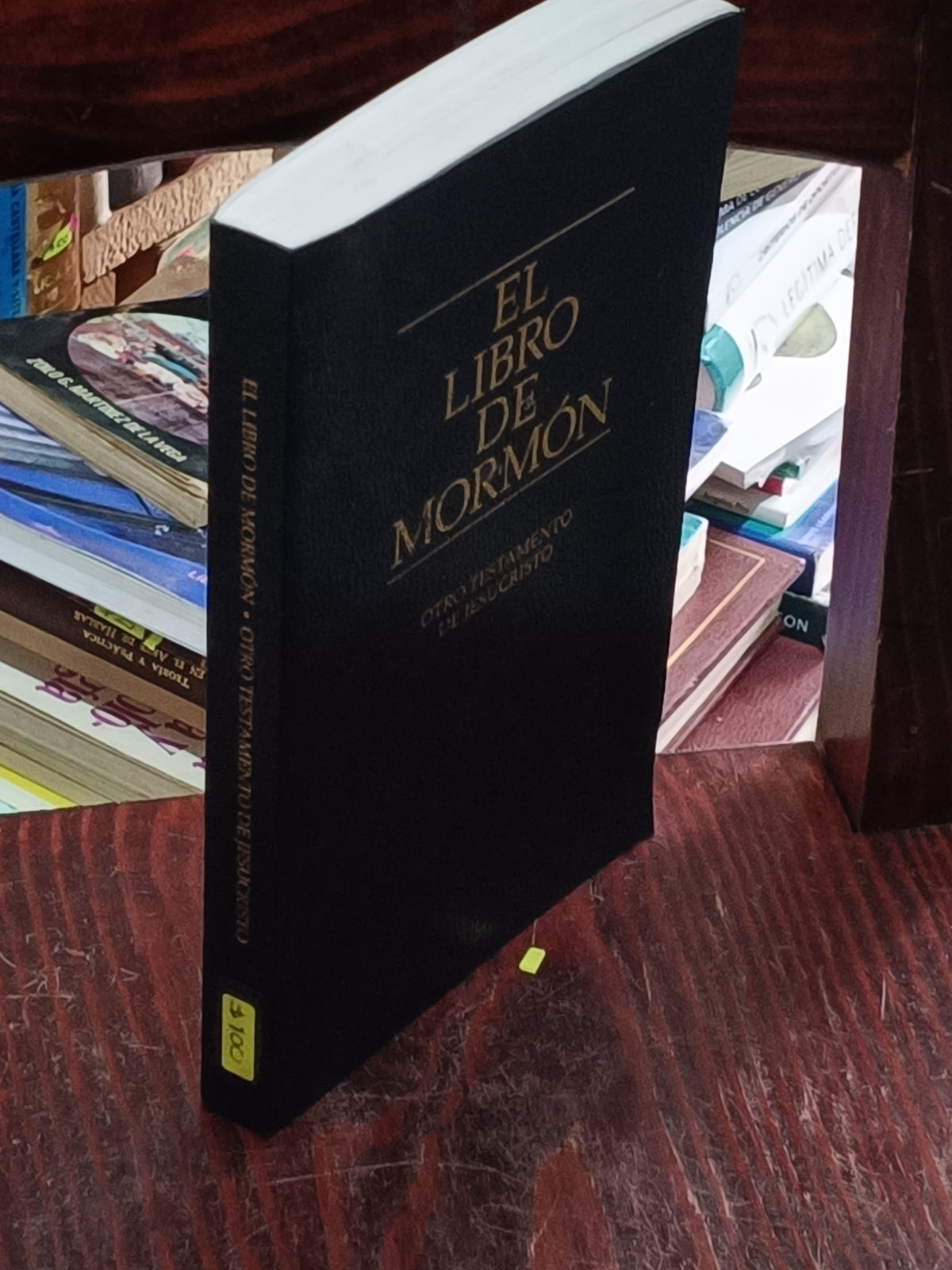 EL LIBRO DE MORMON OTRO TESTAMENTO DE JESUCRISTO USADO RELIGION LITERARIO 305
