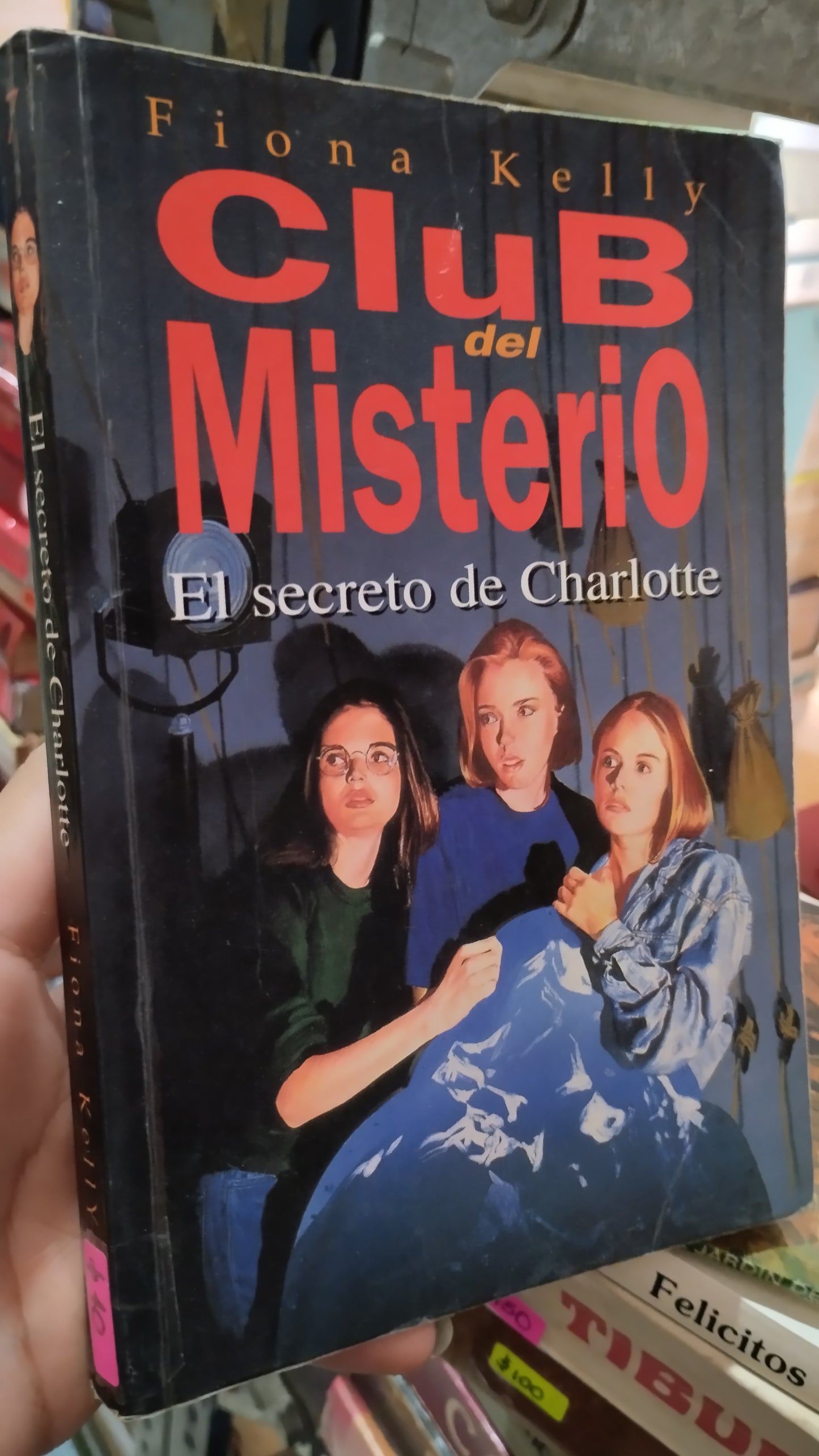 CLUB DEL MISTERIO POR FIONA KELLY LIBRO USADO NOVELAS ALDAMA