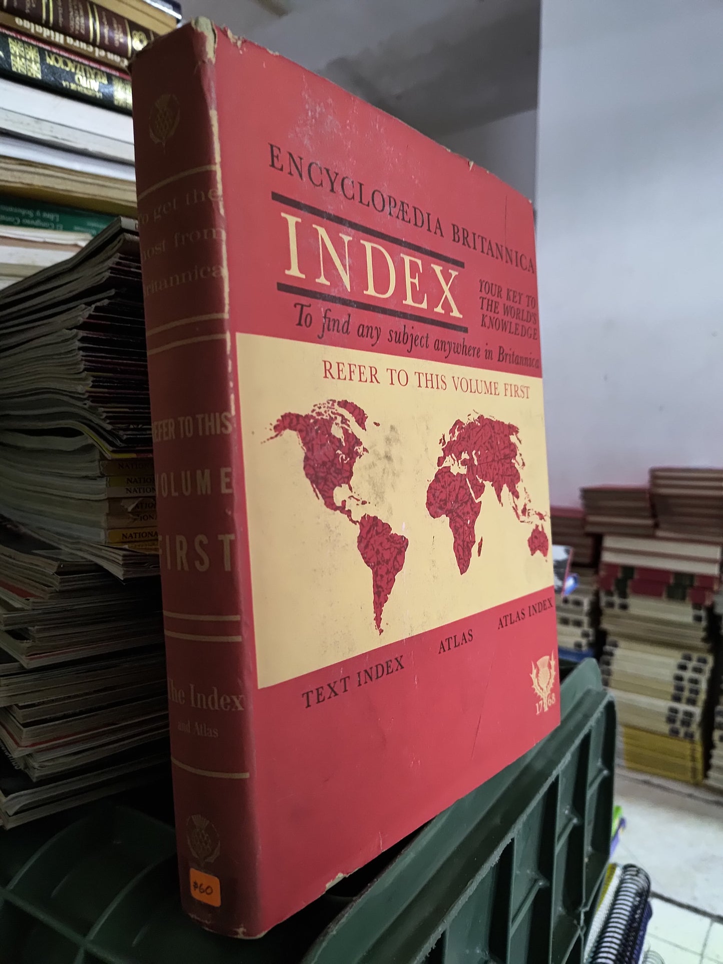 ENCYCLOPEDIA BRITANNICA INDEX USADO IDIOMAS JUAREZ 515
