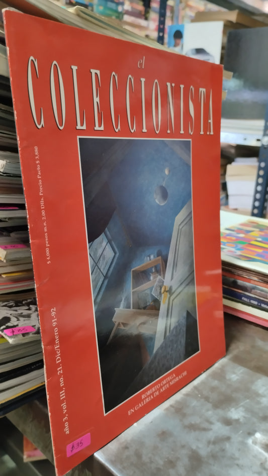 EL COLECCIONISTA POR ROBERTO ORTEGA LIBRO USADO ARTE ALDAMA