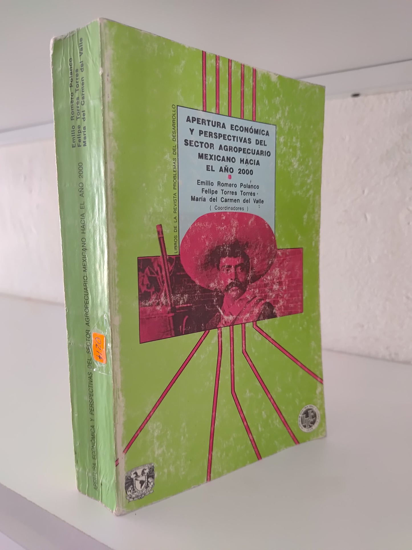 APERTURA ECONOMICA Y PERSPECTIVAS DEL SECTOR AGROPECUARIO MEXICANO HACIA EL AÑO 2000 POR EMILIO ROMERO POLANCO USADO SOCIOLOGIA JUAREZ 515