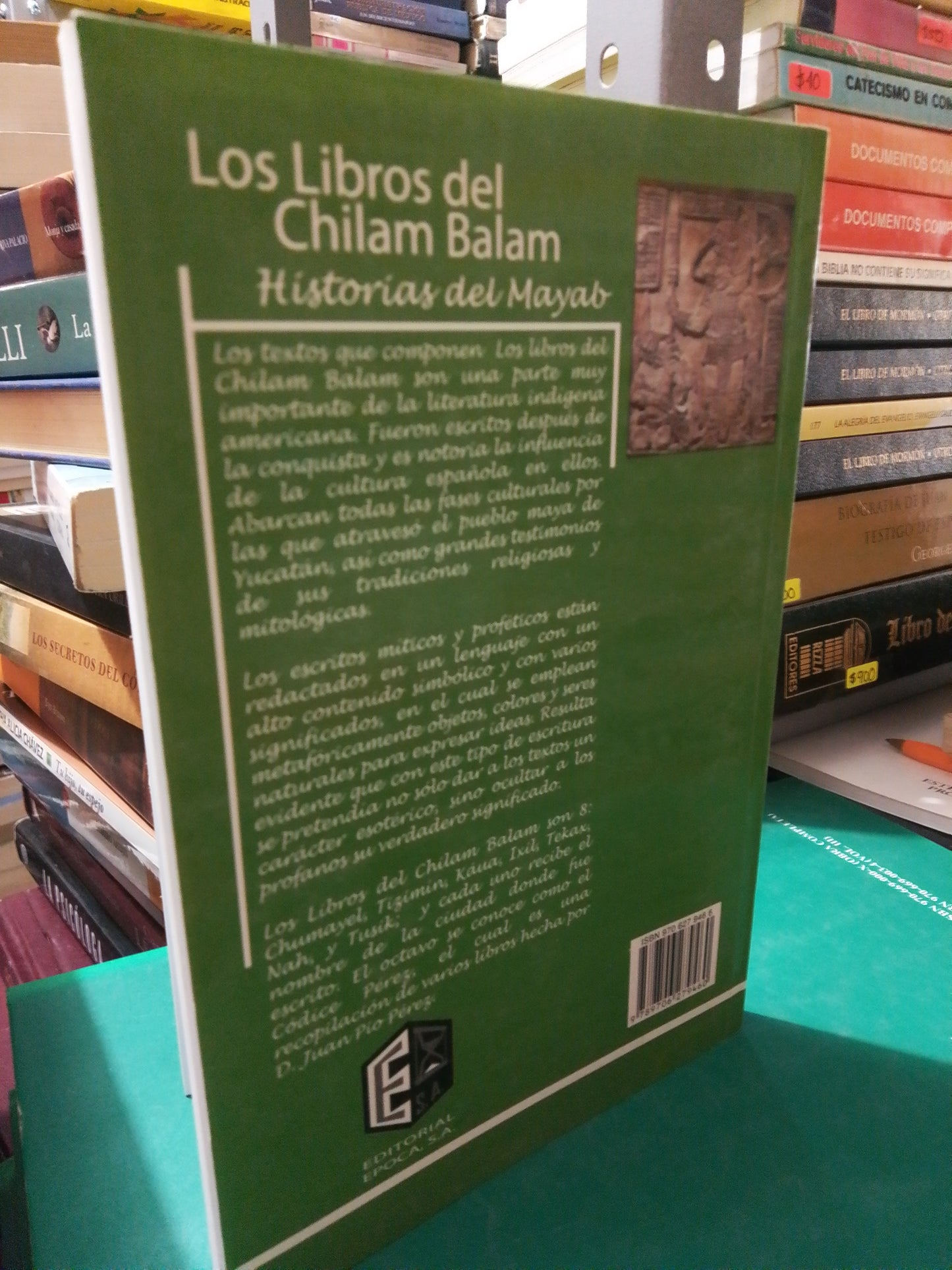LOS LIBROS DE CHILAM BALAM HISTORIAS DEL MAYAB USADO NOVELA JUAREZ