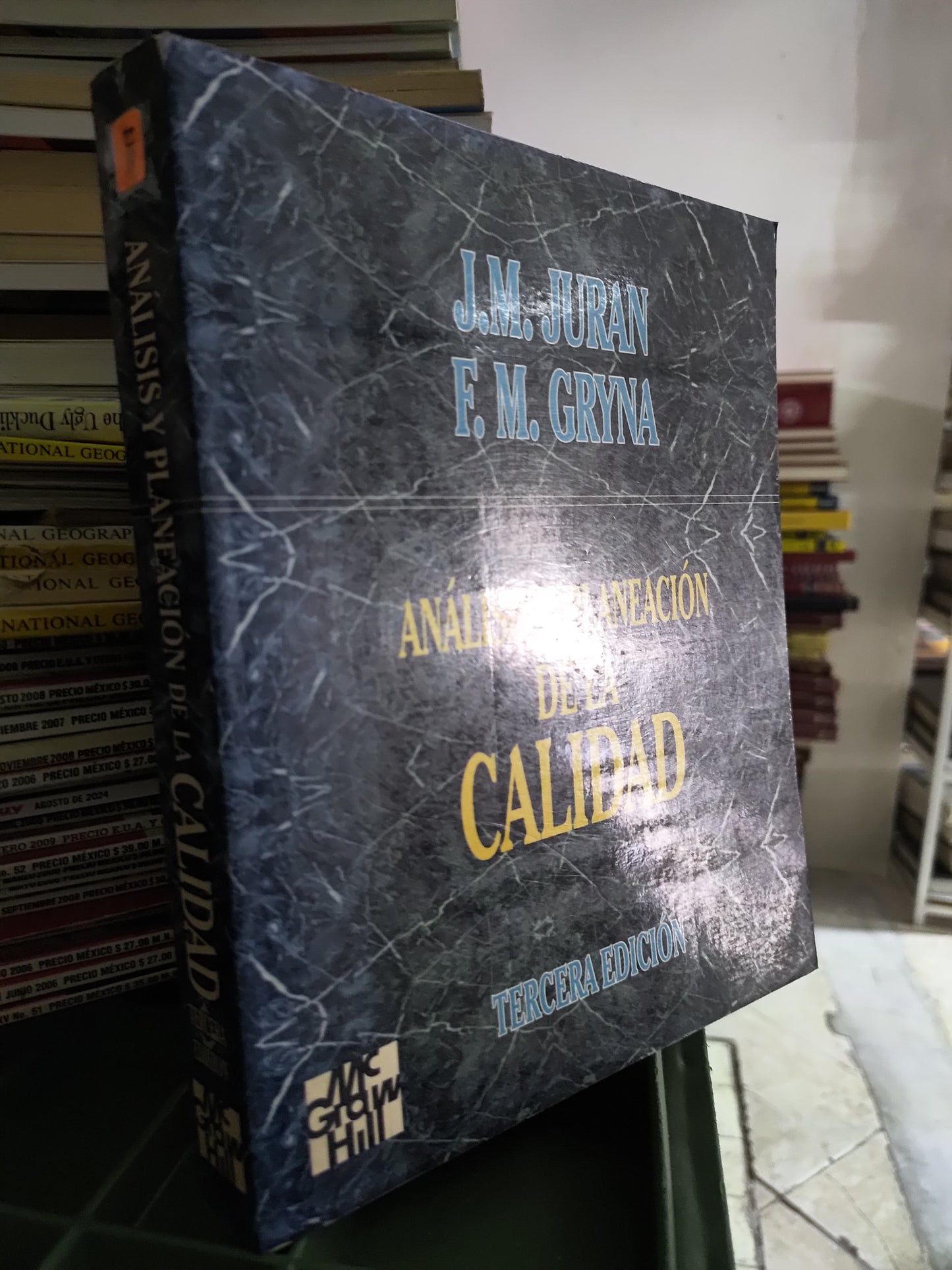 ANALISIS Y PLANEACION DE LA CALIDAD POR J. M. JURAN USADO ADMINISTRACION JUAREZ 515