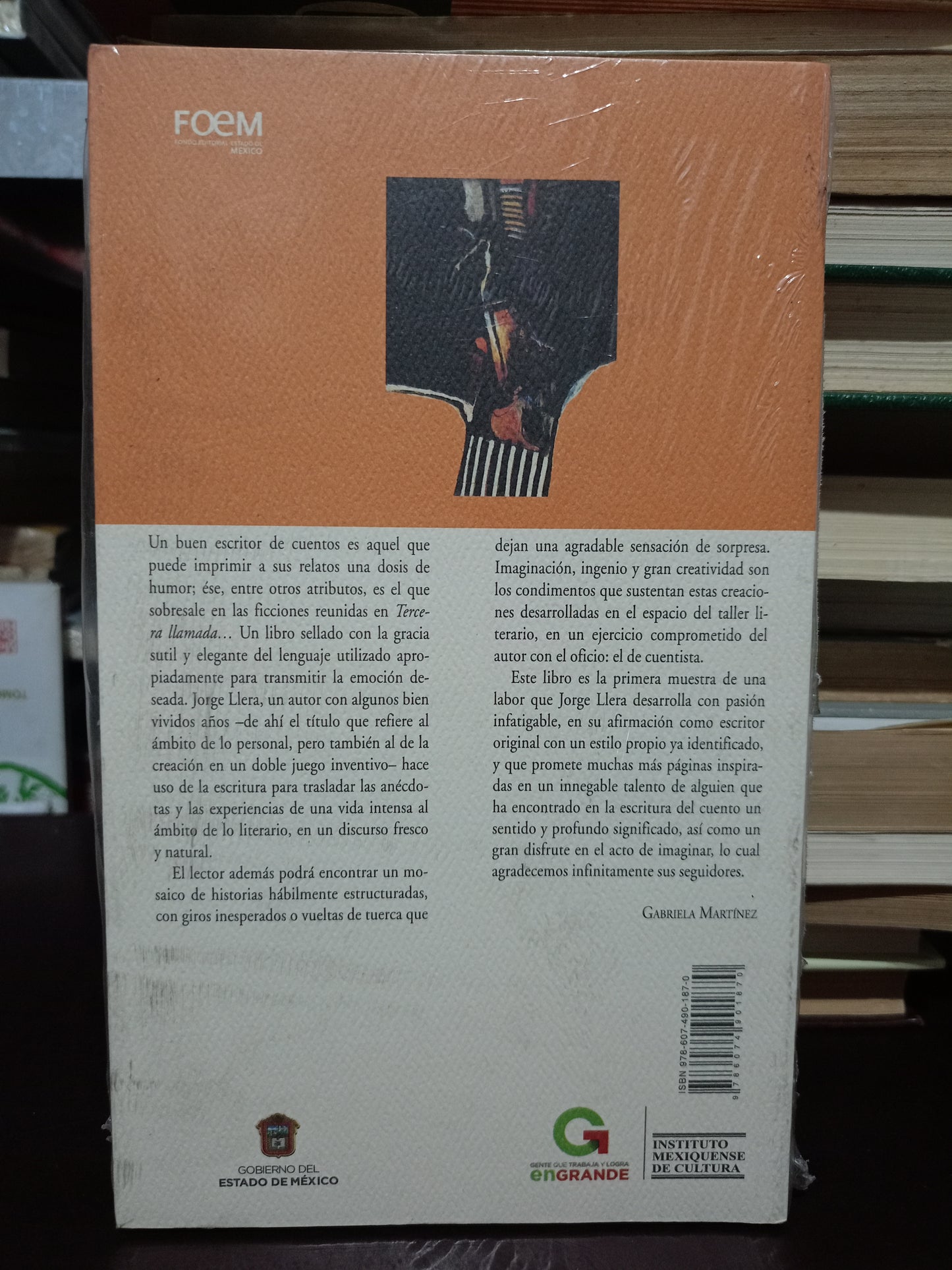 TERCERA LLAMADA POR JORGE GUILLERMO LLERA MARTÍNEZ NUEVO LIBROS NUEVOS LITERARIO 305