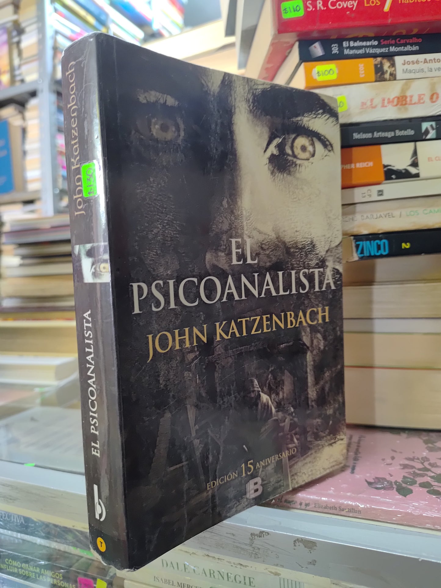 EL PSICOANALISTA POR JOHN KATZENBACH USADO NOVELAS JUAREZ 507