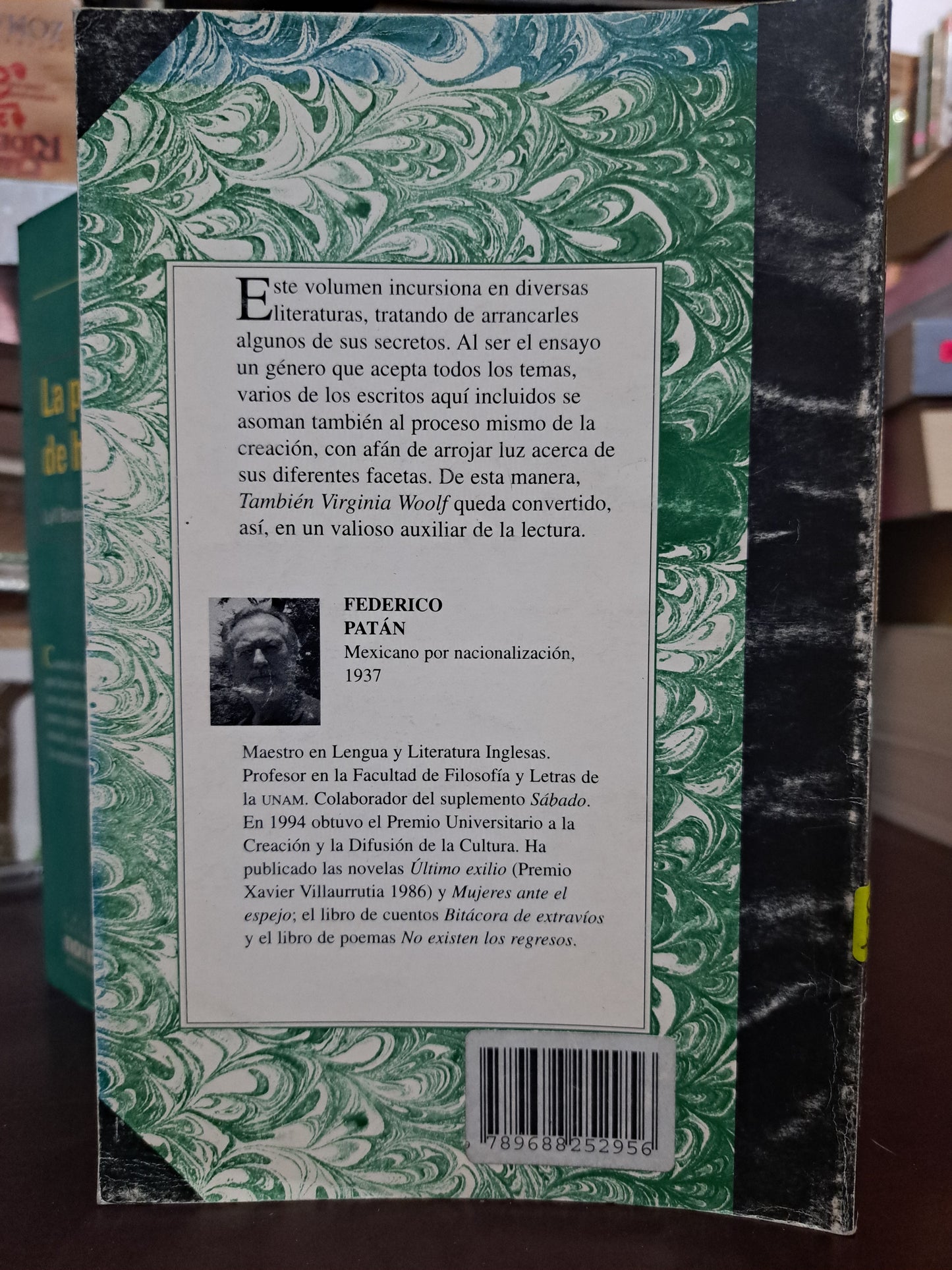 TAMBIÉN VIRGINIA WOOLF FEDERICO PATÁN USADO NOVELA LITERARIO 305