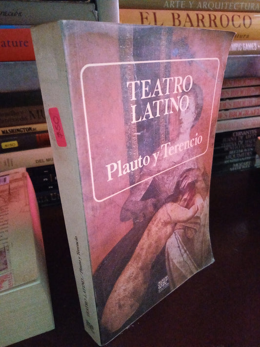TEATRO LATINO PLAUTO Y TERENCIO USADO NOVELA LITERARIO 305