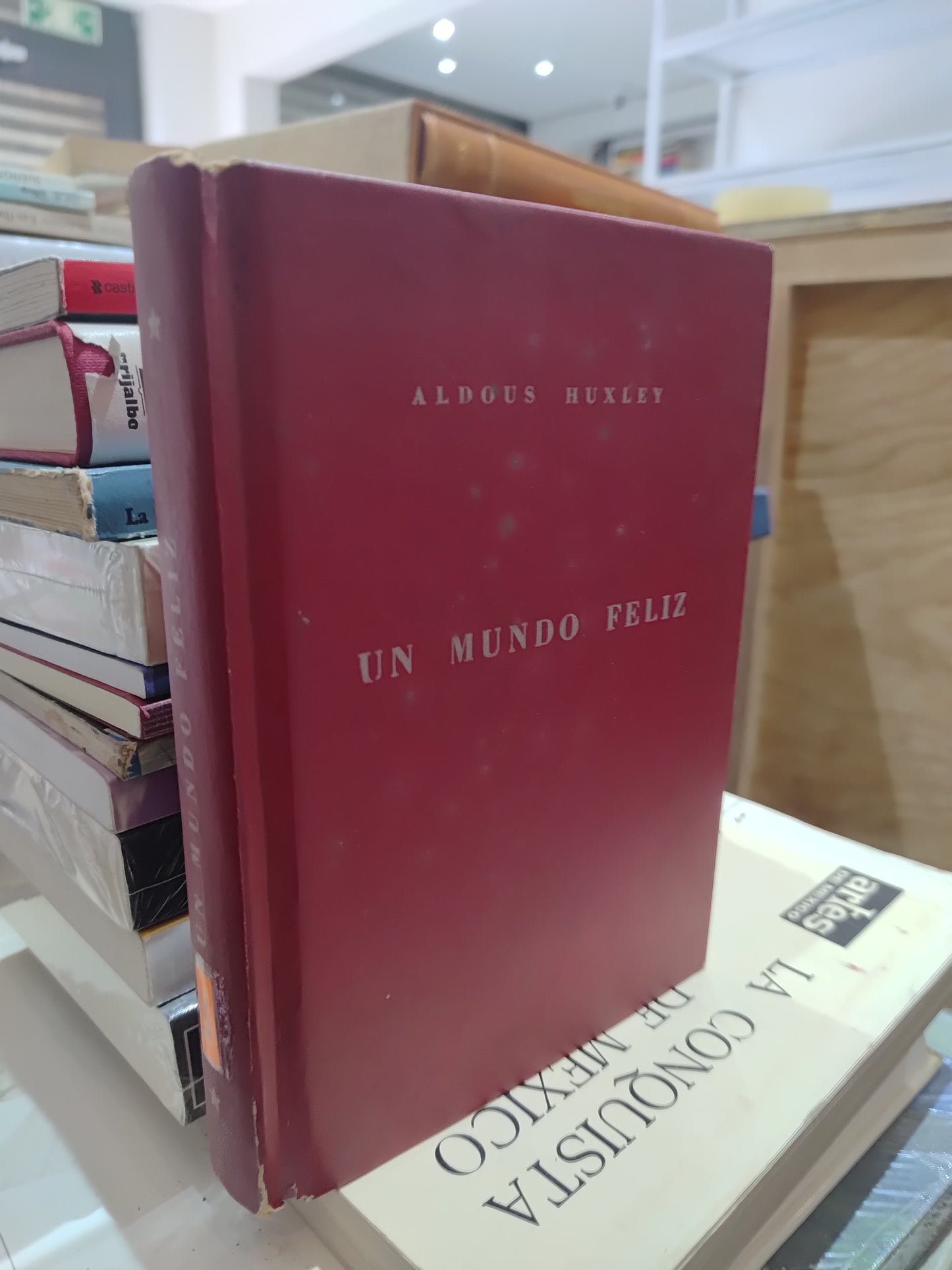 UN MUNDO FELIZ POR ALDOUS HUXLEY USADO NOVELAS JUAREZ 515