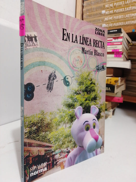 EN LA LÍNEA RECTA POR MARTÍN BLASCO USADO NOVELA JUÁREZ