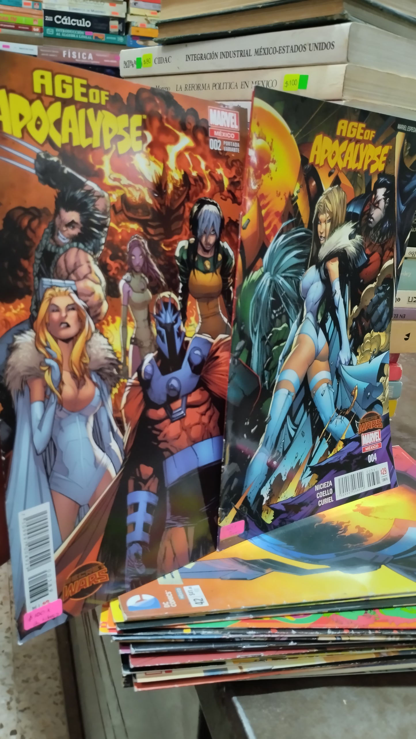 AGE OF APOCALYPSE LIBRO USADO NOVELAS ALDAMA
