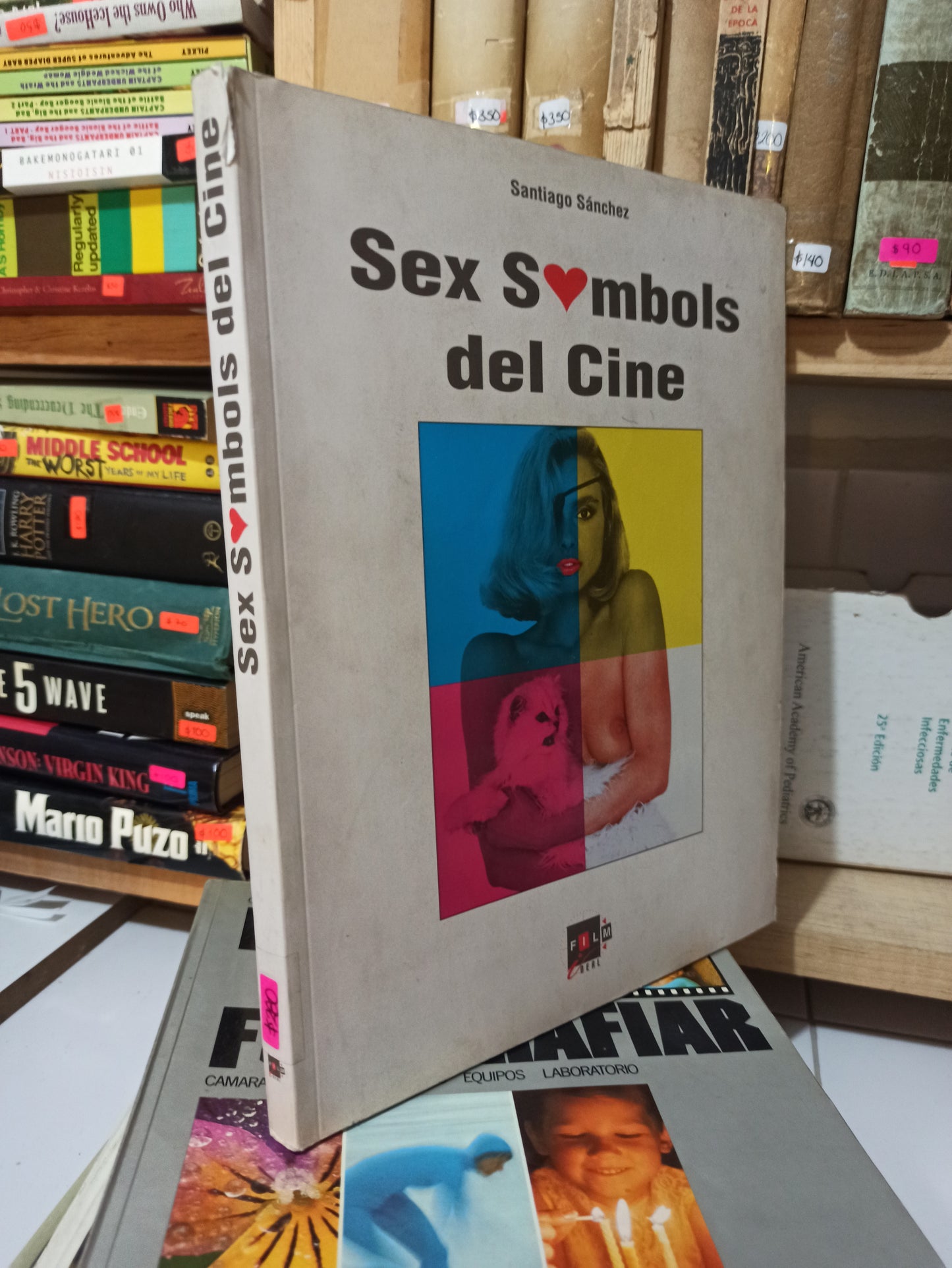 SEX SIMBOLS DEL CINE POR SANTIAGO SANCHEZ USADO ARTES JUÁREZ