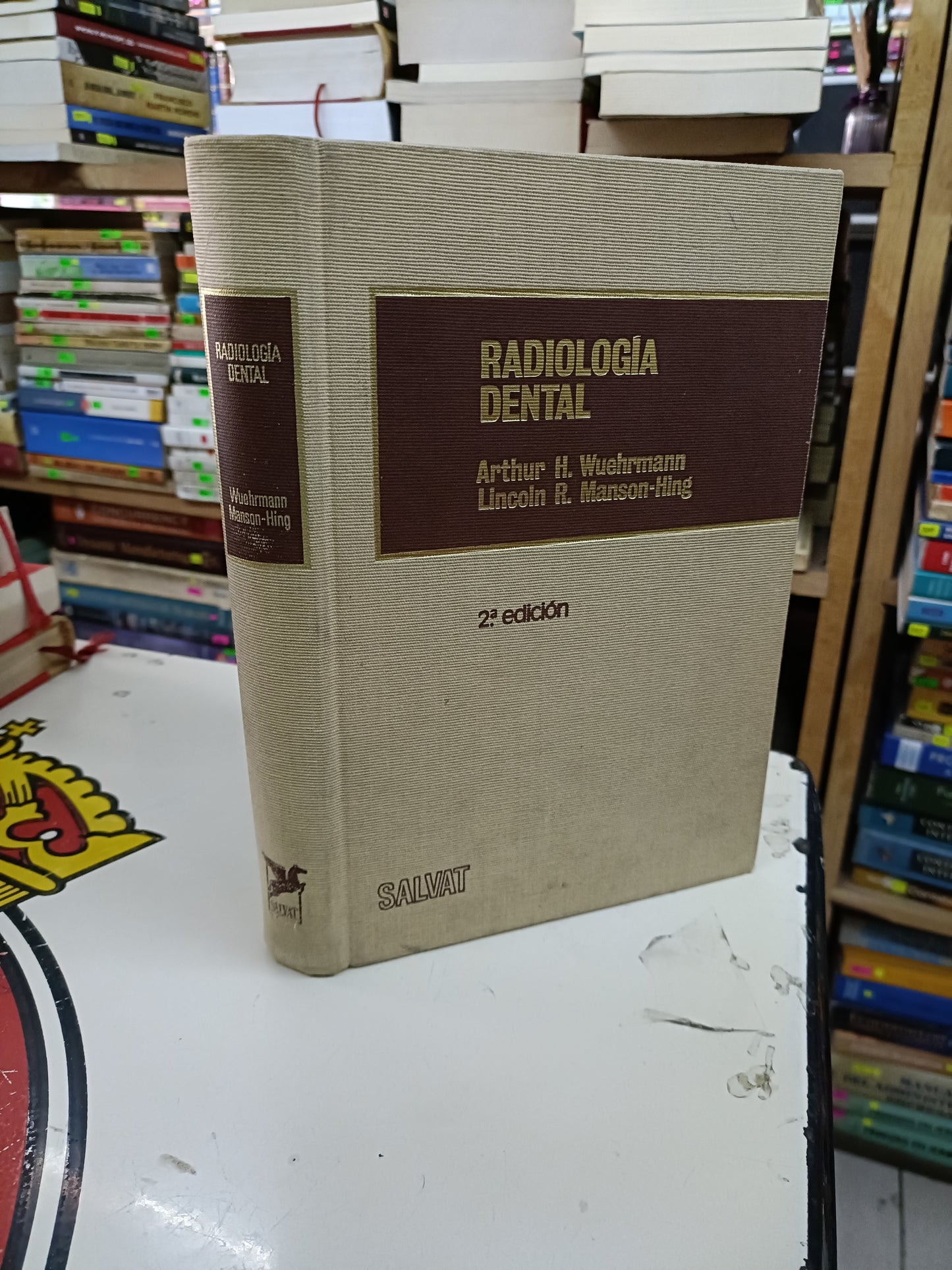 RADIOLOGÍA DENTAL POR WUEHRMANN Y MANSON HING USADO MEDICINA LITERARIO 207