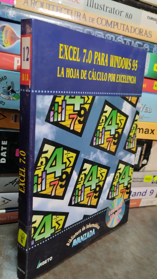 EXCEL 7.0 LIBRO USADO COMPUTACION ALDAMA