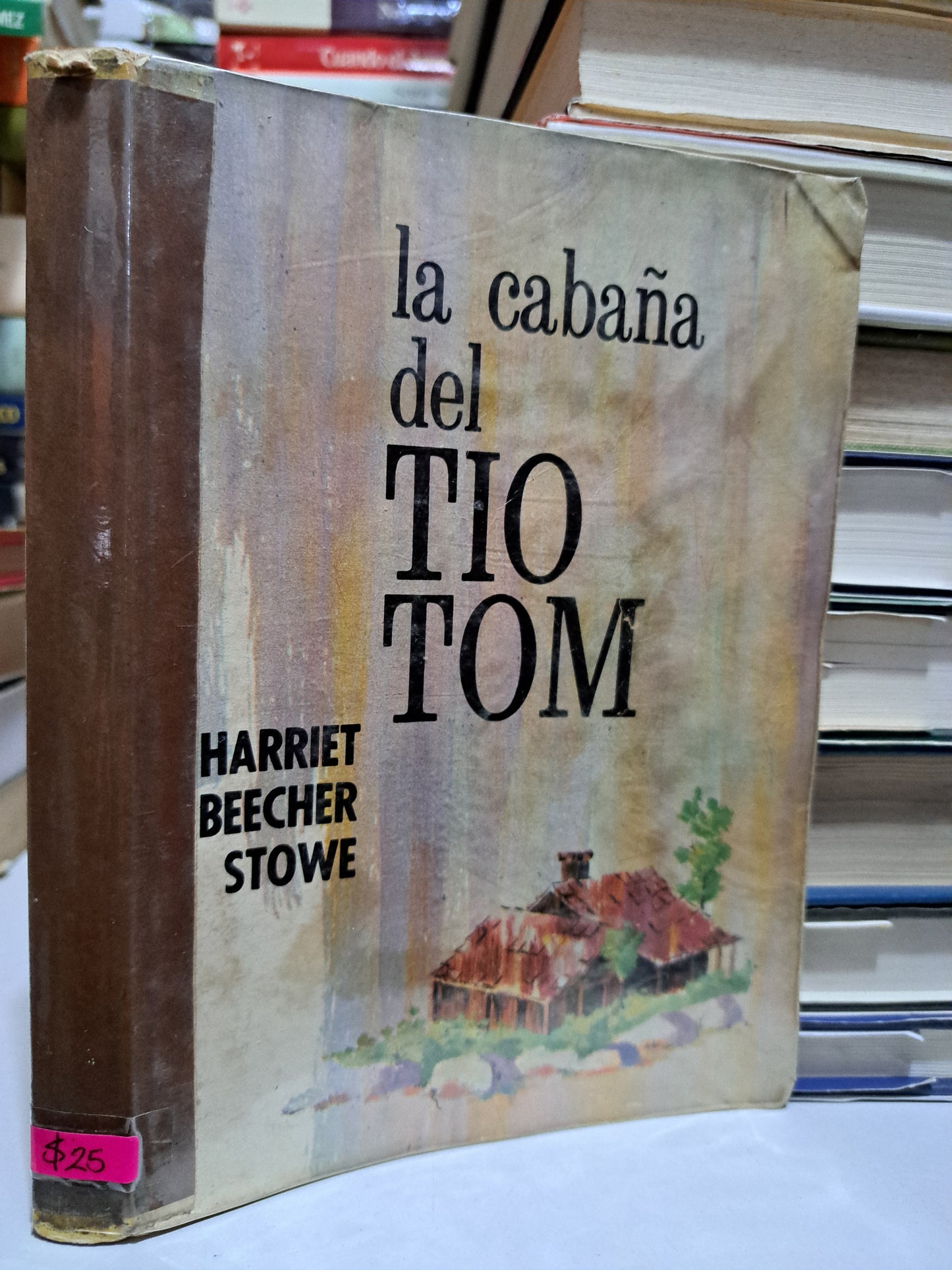 LA CABAÑA DEL TÍO TOM HARRIET BEECHER STOWE USADO NOVELA JUÁREZ
