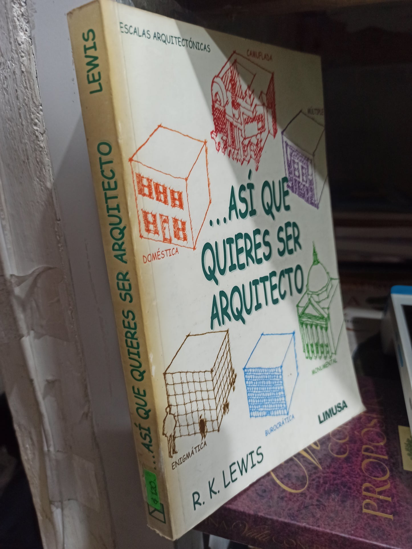 ASI QUE QUIERES SER ARQUITECTO POR R. K. LEWIS USADO ARQUITECTURA JUÁREZ