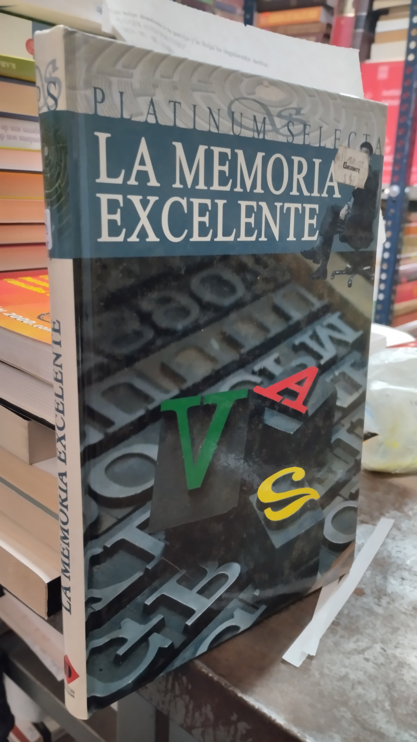 LA MEMORIA EXCELENTE POR PLATINUM SELECTA LIBRO USADO SUPERACION PERSONAL ALDAMA