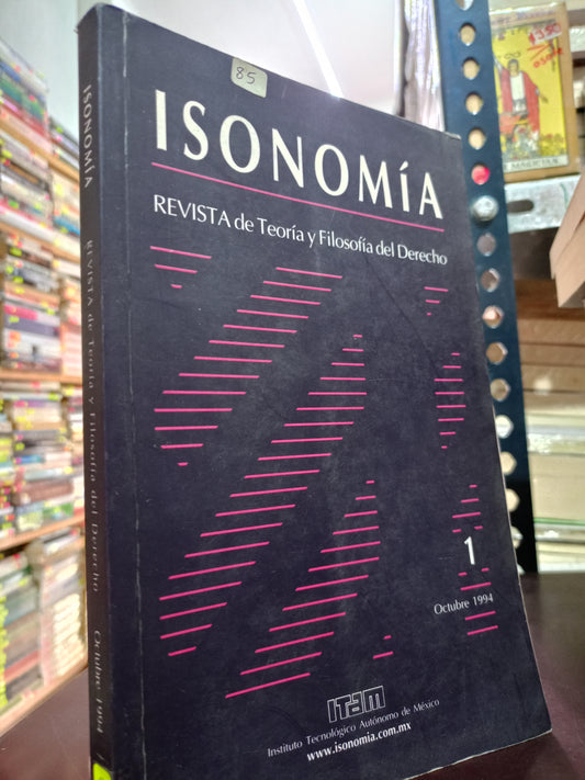 ISONOMIA REVISTA DE TEORIA Y FILOSOFIA DEL DERECHO USADO DERECHO LITERARIO 305