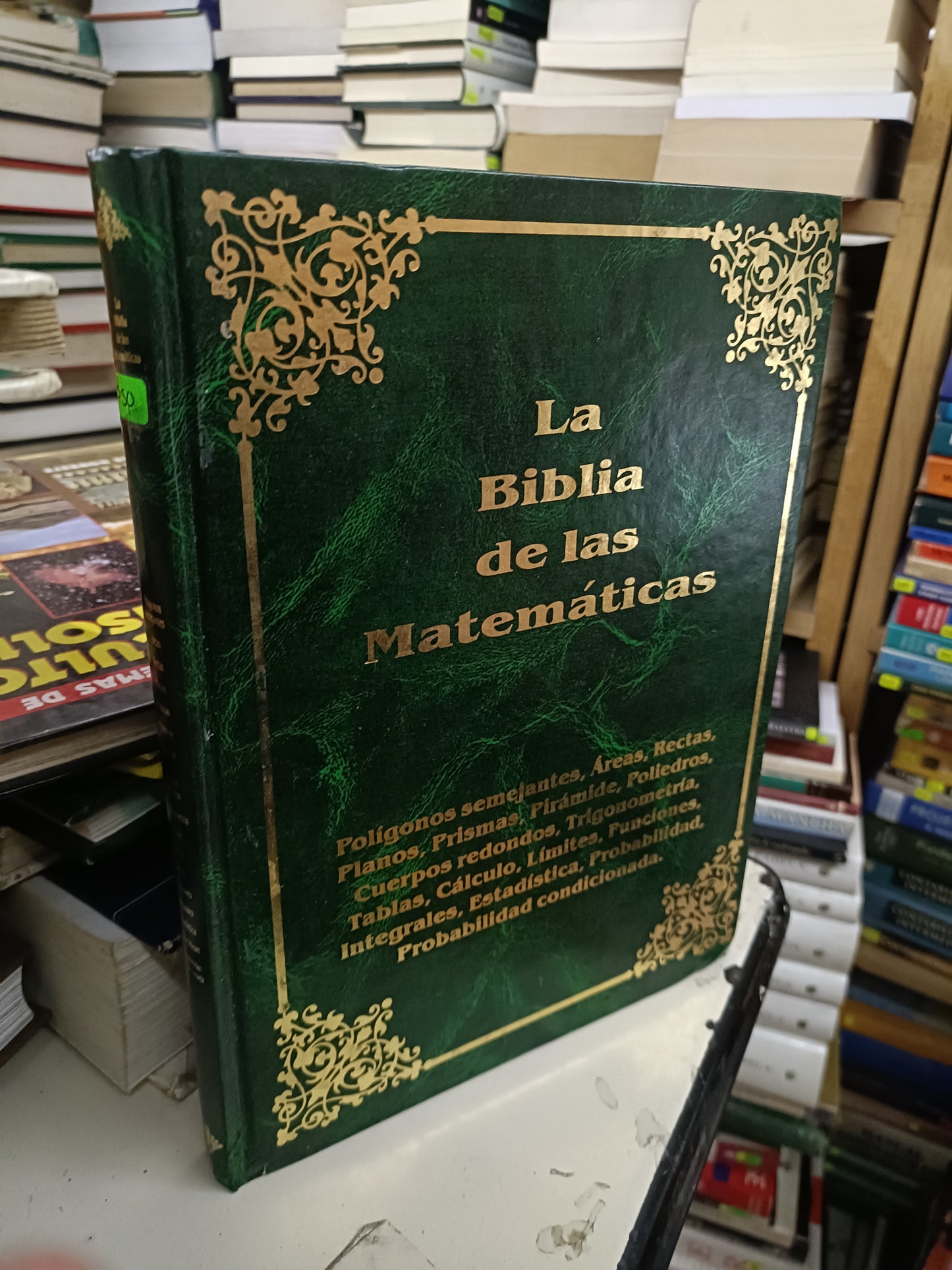LA BIBLIA DE LAS MATEMÁTICAS USADO MATEMÁTICAS LITERARIO 207