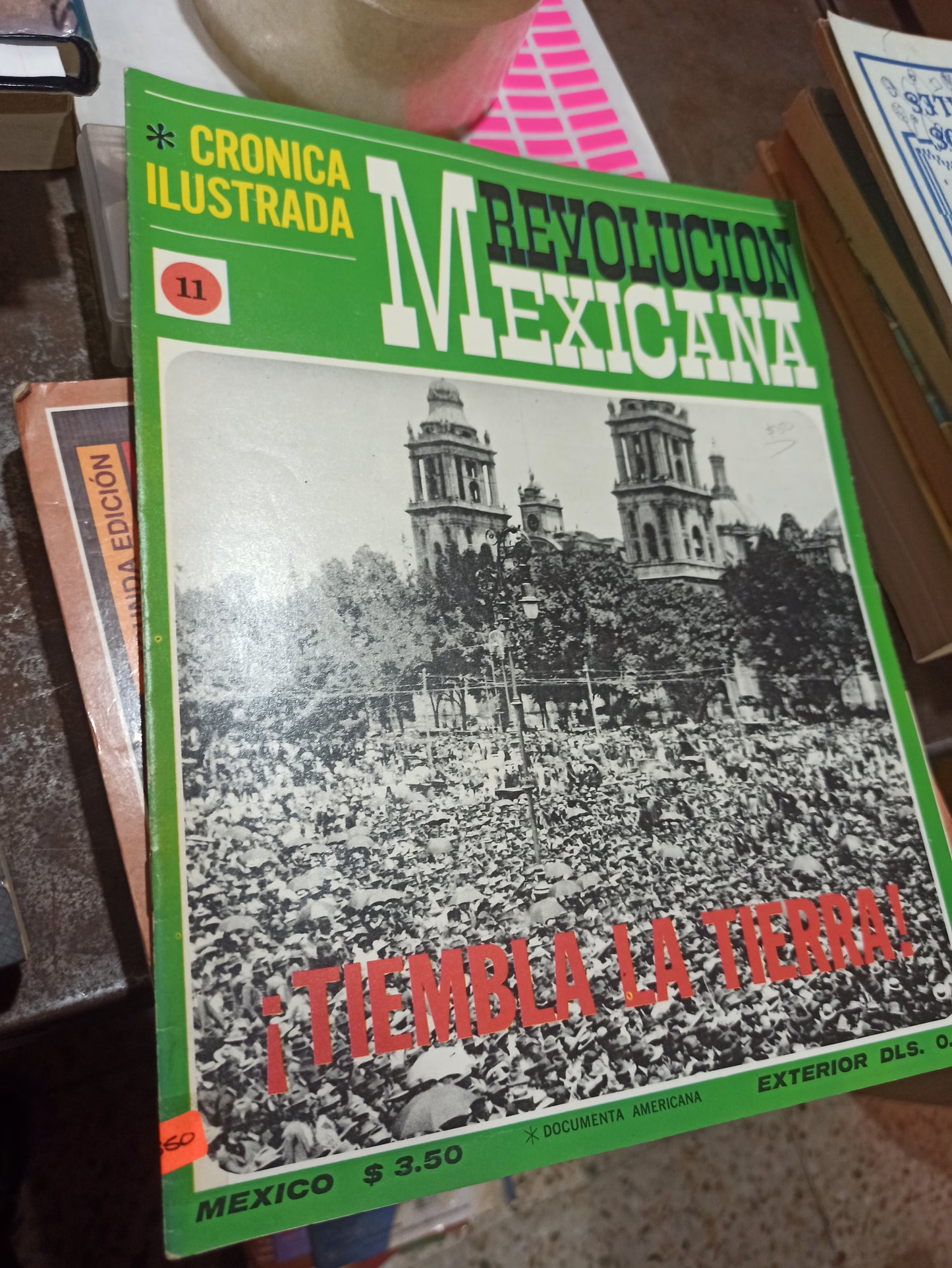 REVOLUCION MEXICANA TIEMBLA LA TIERRA USADO ANTIGUOS ALDAMA