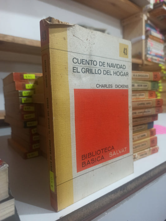 CUENTO DE NAVIDAD EL GRILLO DEL HOGAR POR CHARLES DICKENS USADO NOVELAS JUÁREZ