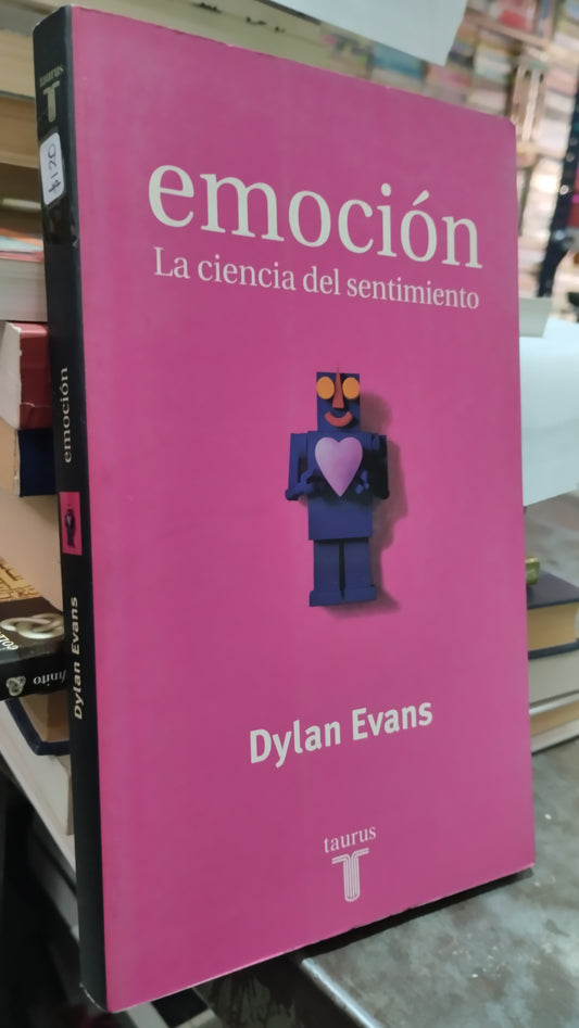 EMOCION POR DYLAN EVANS LIBRO USADO SUPERACION PERSONAL ALDAMA