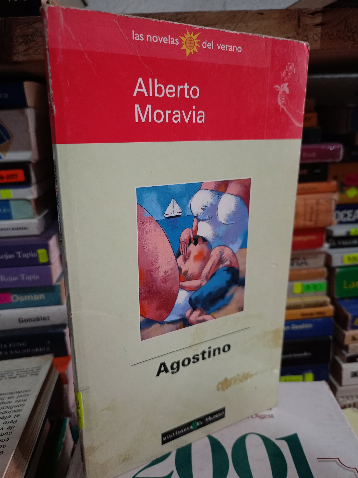 AGOSTINO POR ALBERTO MORAVIA USADO NOVELA LITERARIO 305