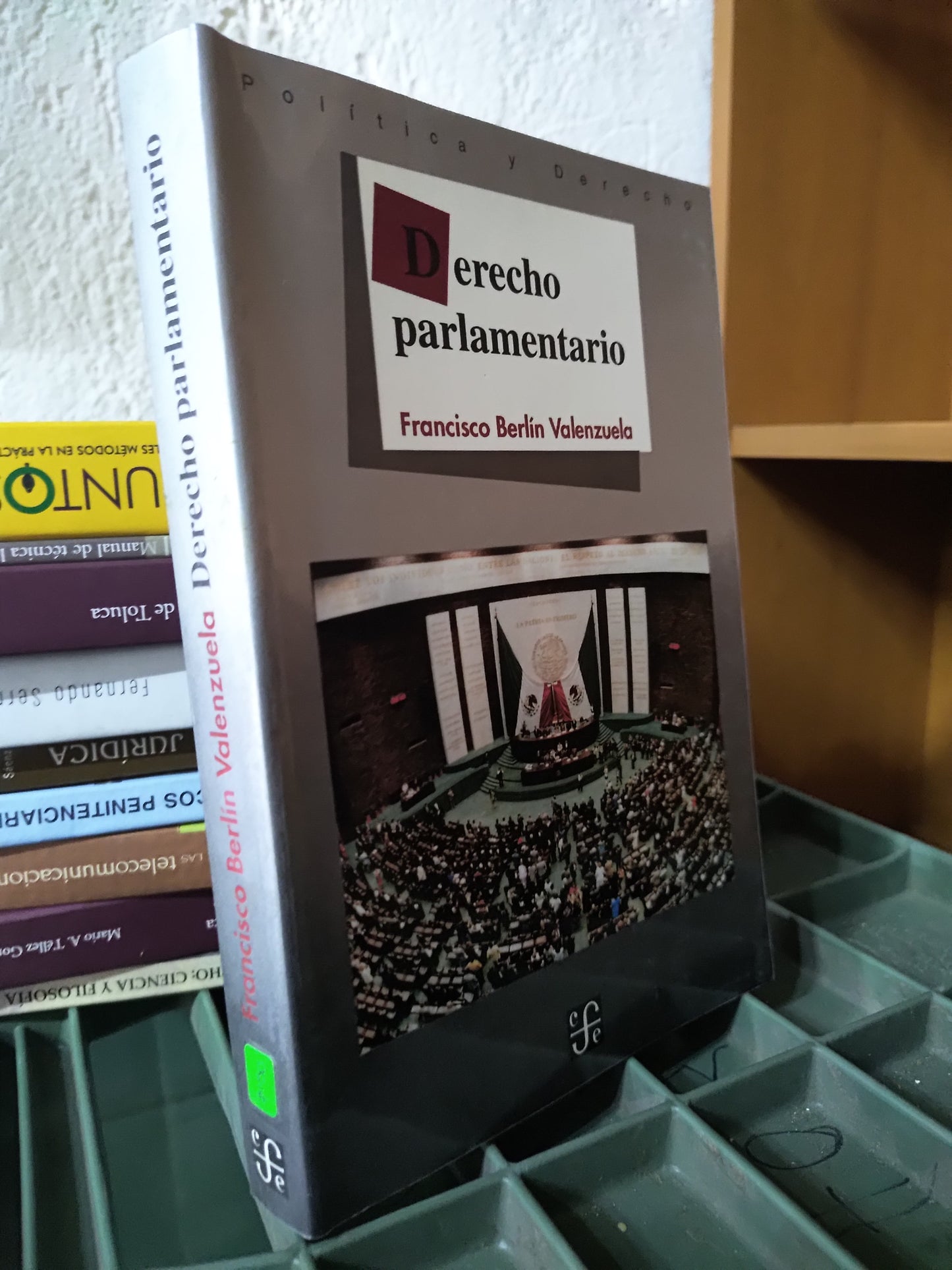 DERECHO PARLAMENTARIO POR FRANCISCO BERLIN VALENZUELA USADO DERECHO JUAREZ 515