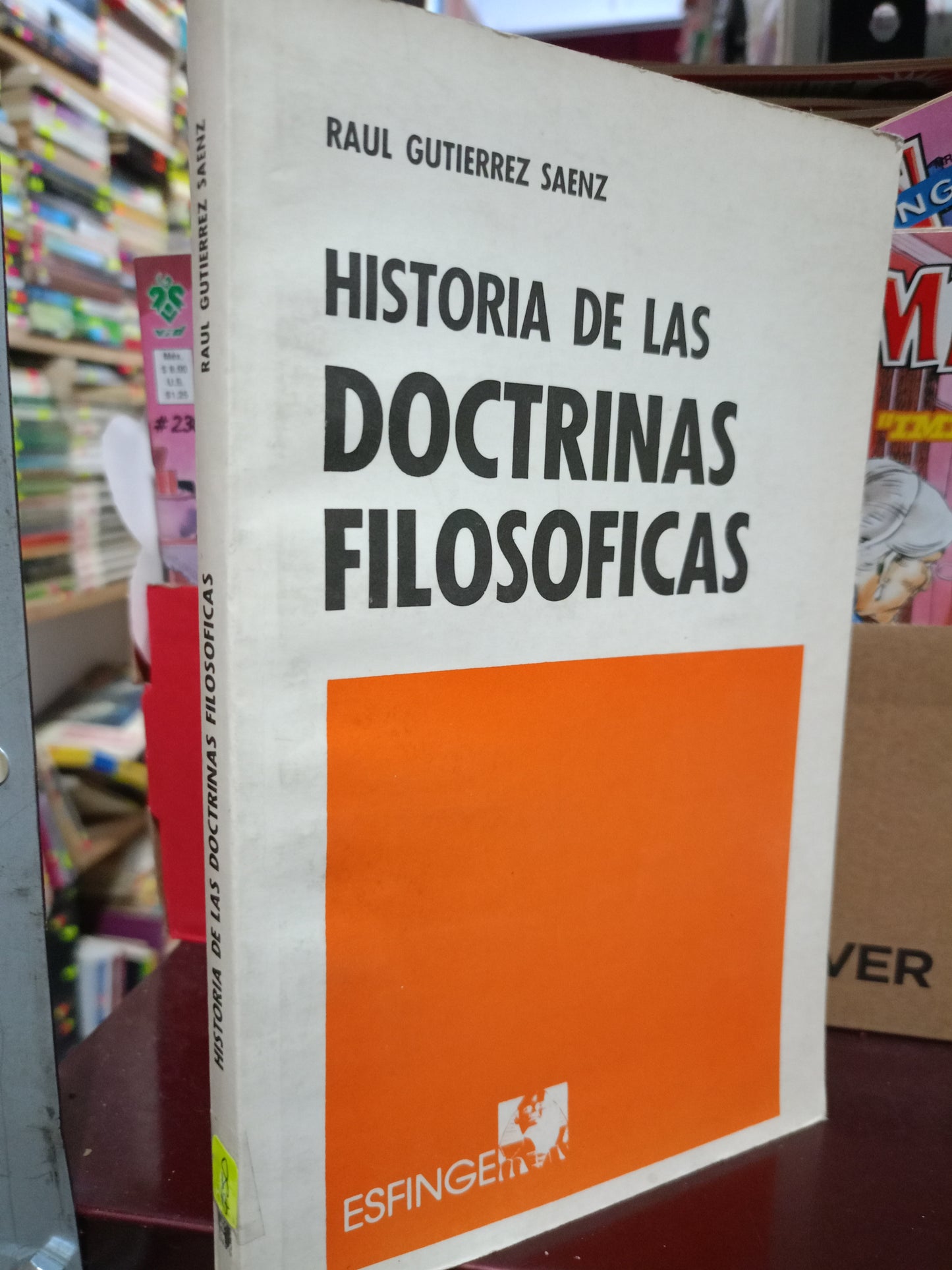 HISTORIA DE LAS DOCTRINAS FILOSOFICAS POR RAUL GUTIERREZ SEANZ USADO FILOSOFIA LITERARIO 305