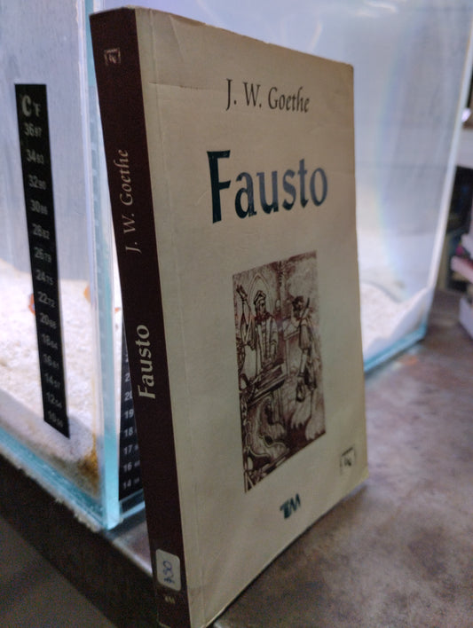 FAUSTO POR J W GOETHE USADO NOVELAS ALDAMA