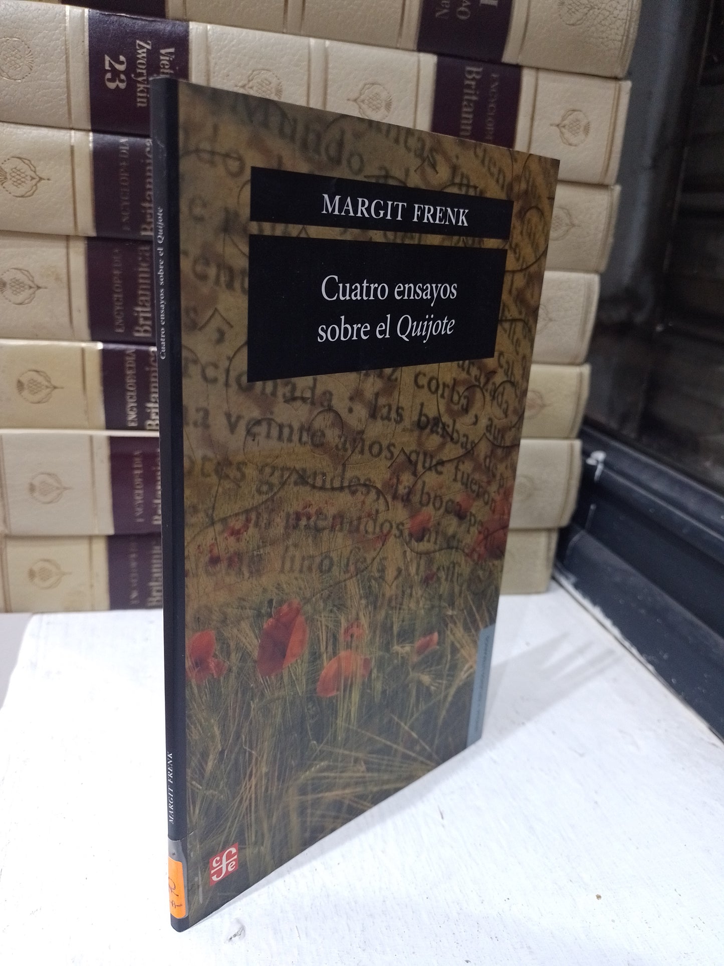 CUATRO ENSAYOS SOBRE EL QUIJOTE POR MARGIT FRENK USADO NOVELA JUAREZ 515
