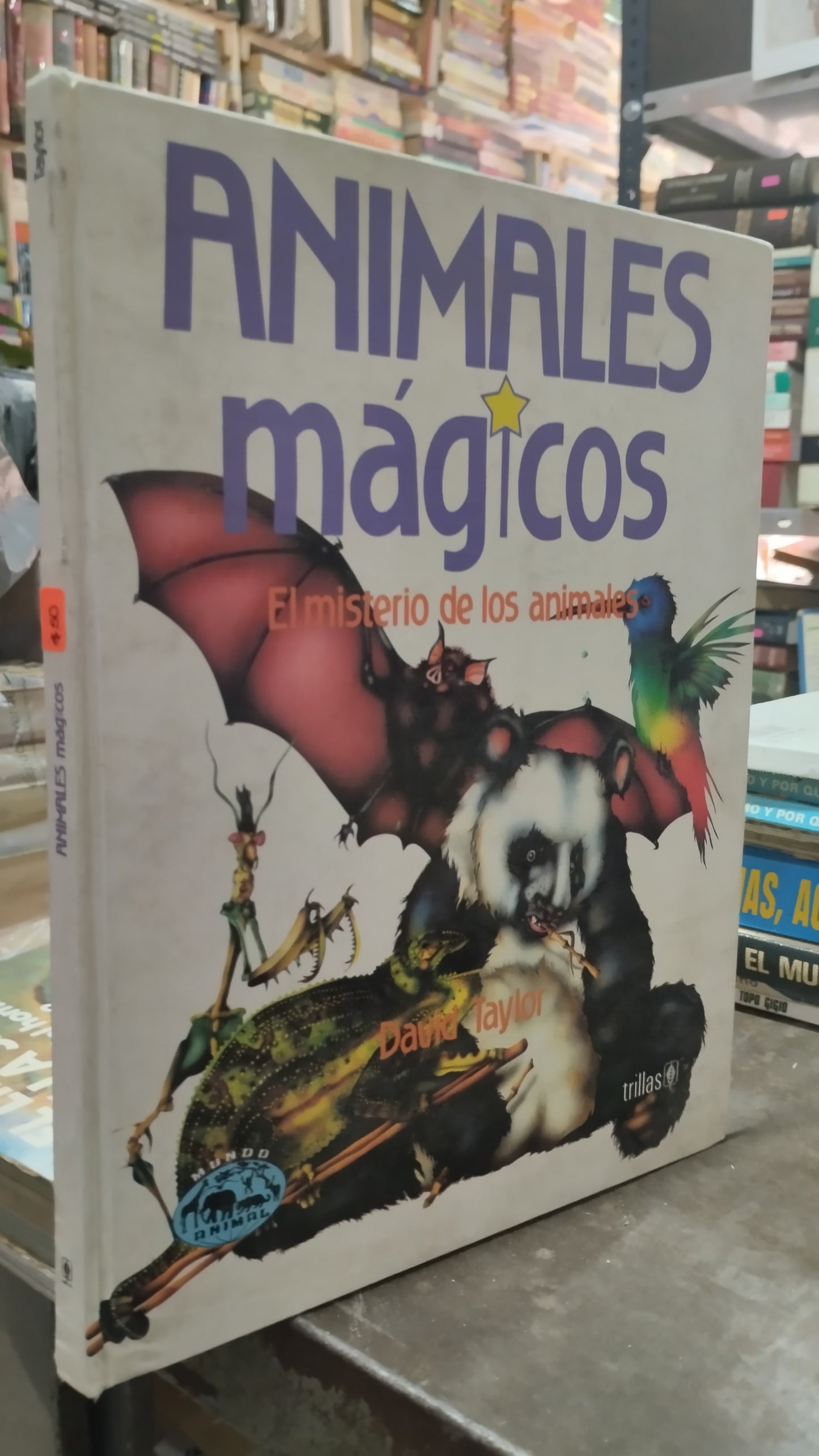 ANIMALES MAGICOS POR EDITORIAL TRILLAS LIBRO USADO CIENCIA ALDAMA