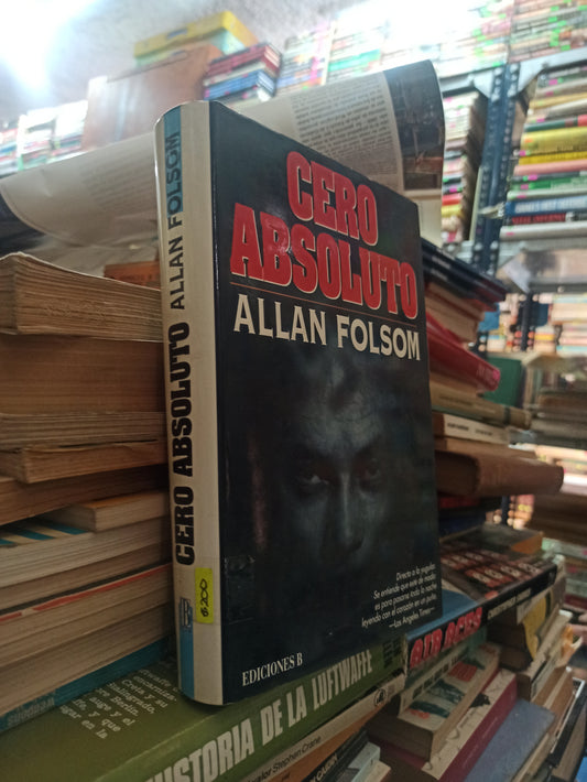 CERO ABSOLUTO POR ALLAN FOLSON USADO NOVELAS ALDAMA