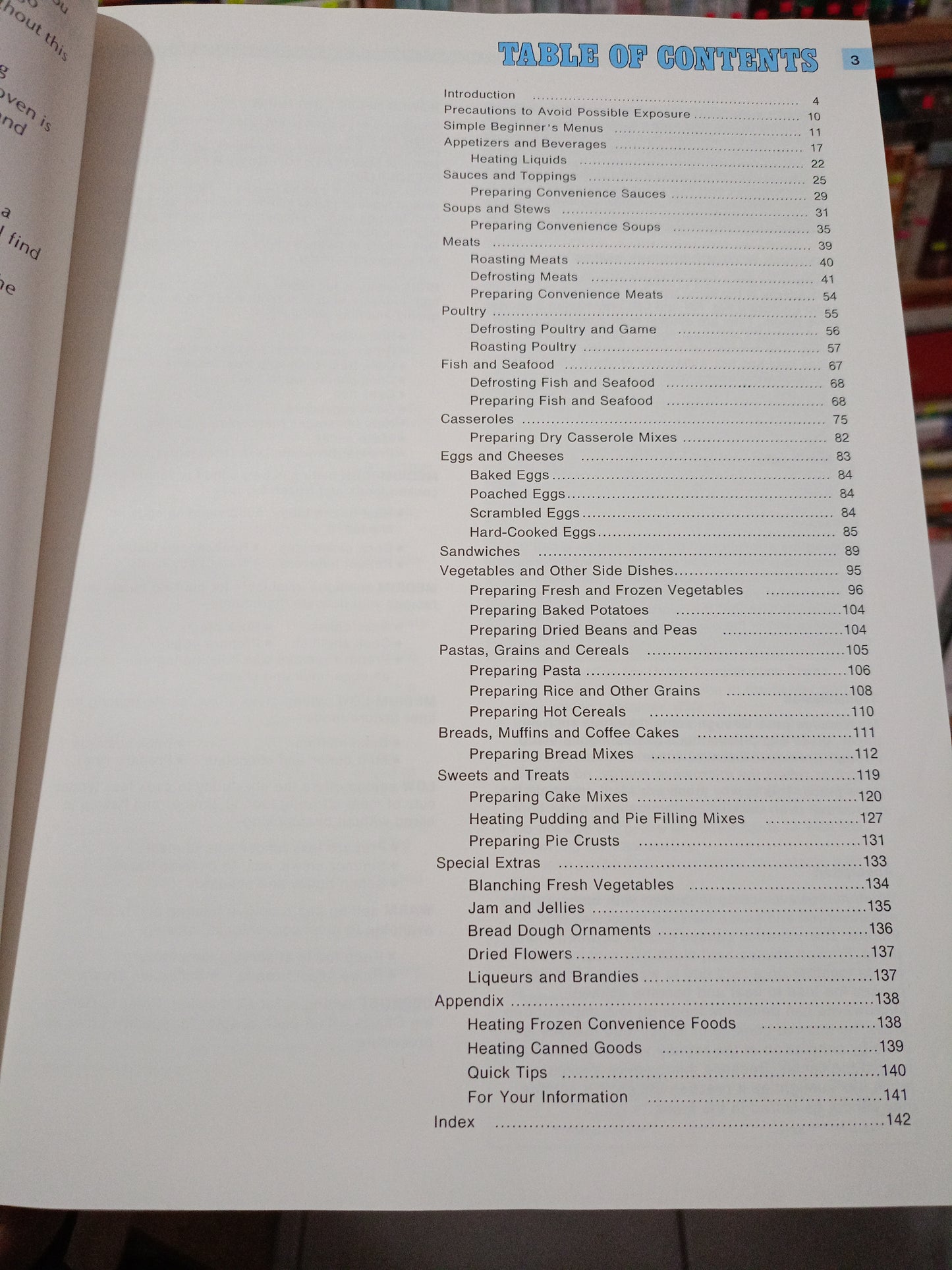 PANASONIC MICROWAVE VARIABLE POWER COOKBOOK USADO COCINA LITERARIO 305