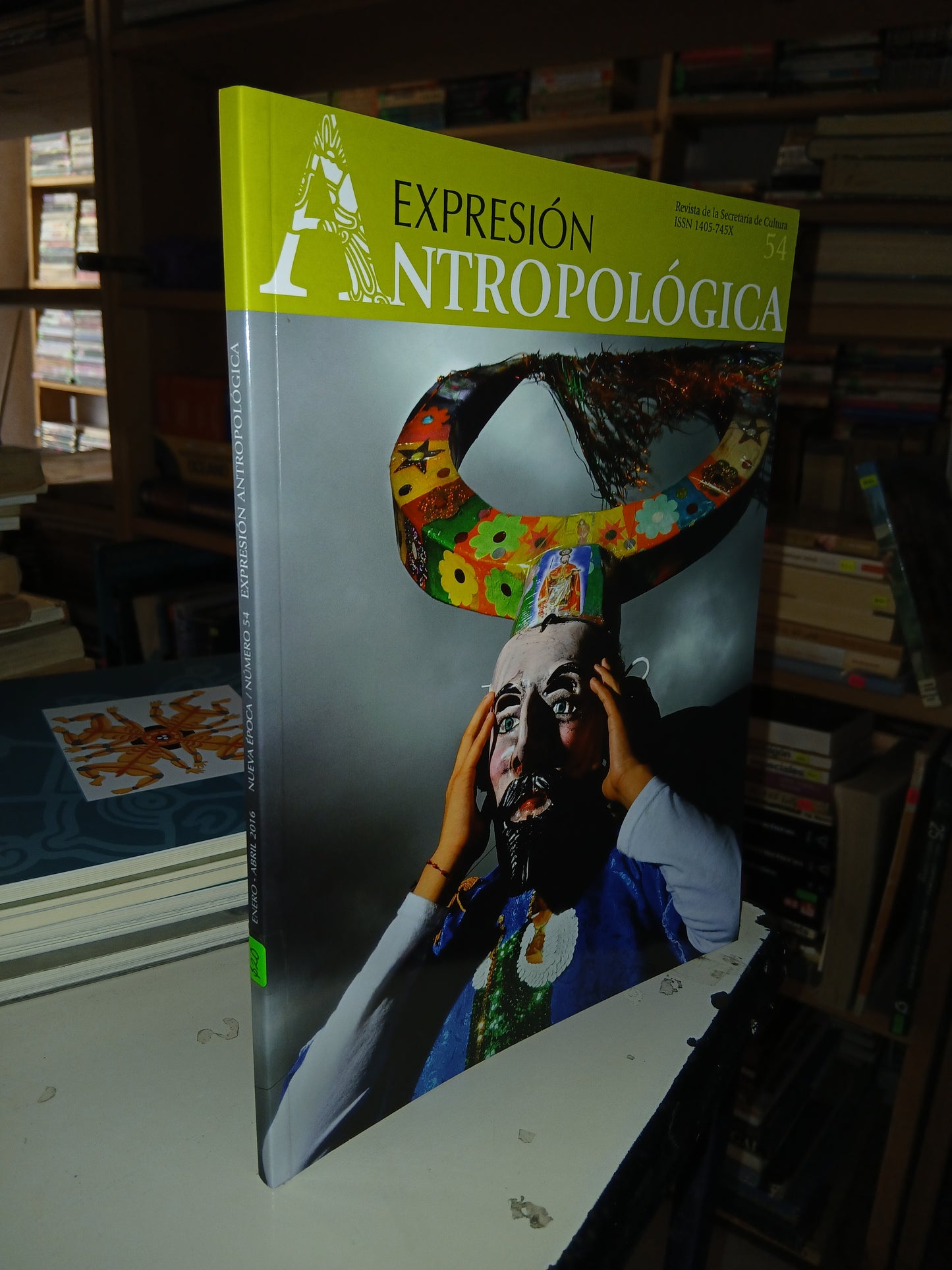 EXPRESIÓN ANTROPOLÓGICA N° 54 (VARIOS AUTORES) USADO ANTROPOLOGÍA LITERARIO 207