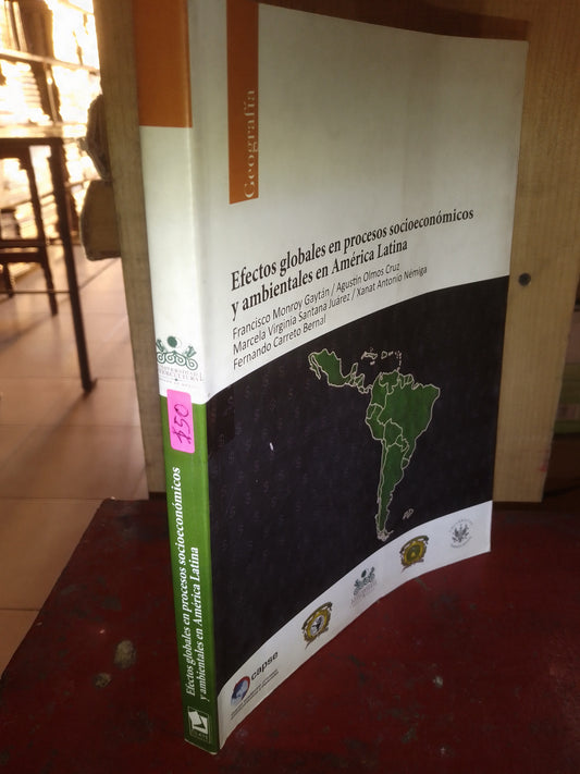 EFECTOS GLOBALES EN PROCESOS SOCIOECONÓMICOS Y AMBIENTALES EN AMERICA LATINA POR AUTORES VARIOS USADO POLÍTICA LITERARIO 207