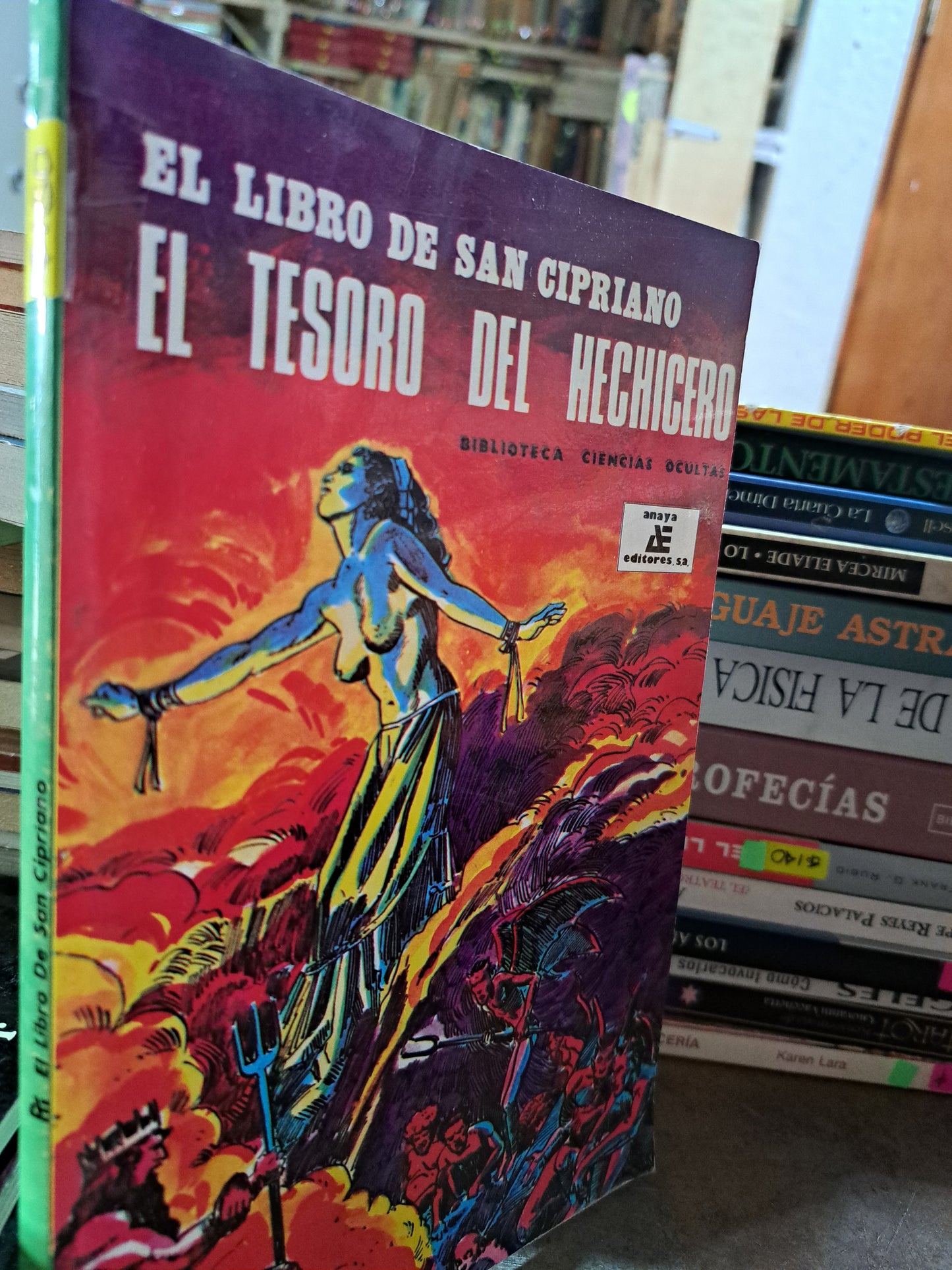 EL LIBRO DE SAN CIPRIANO EL TESORO DEL HECHICERO BIBLIOTECA DE CIENCIAS OCULTAS USADO ESOTERISMO ALDAMA
