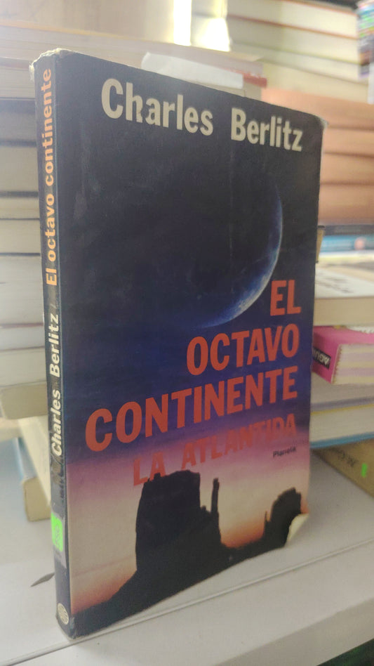 EL OCTAVO CONTINENTE LA ATLÁNTIDA POR CHARLES BERLITZ USADO NOVELA LITERARIO 207