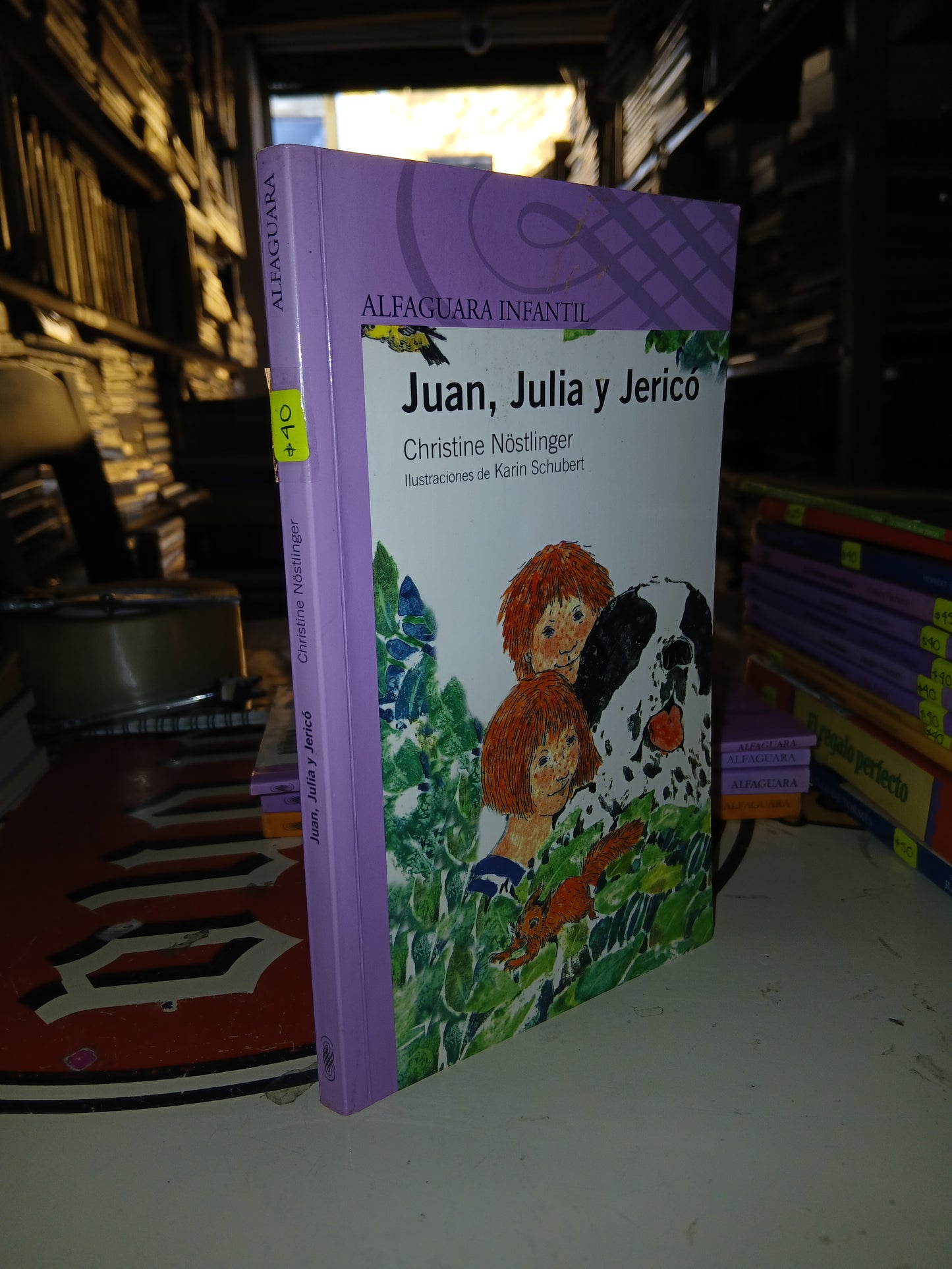 JUAN, JULIA Y JERICÓ POR CHRISTINE NOSTLINGER USADO INFANTIL LITERARIO 207